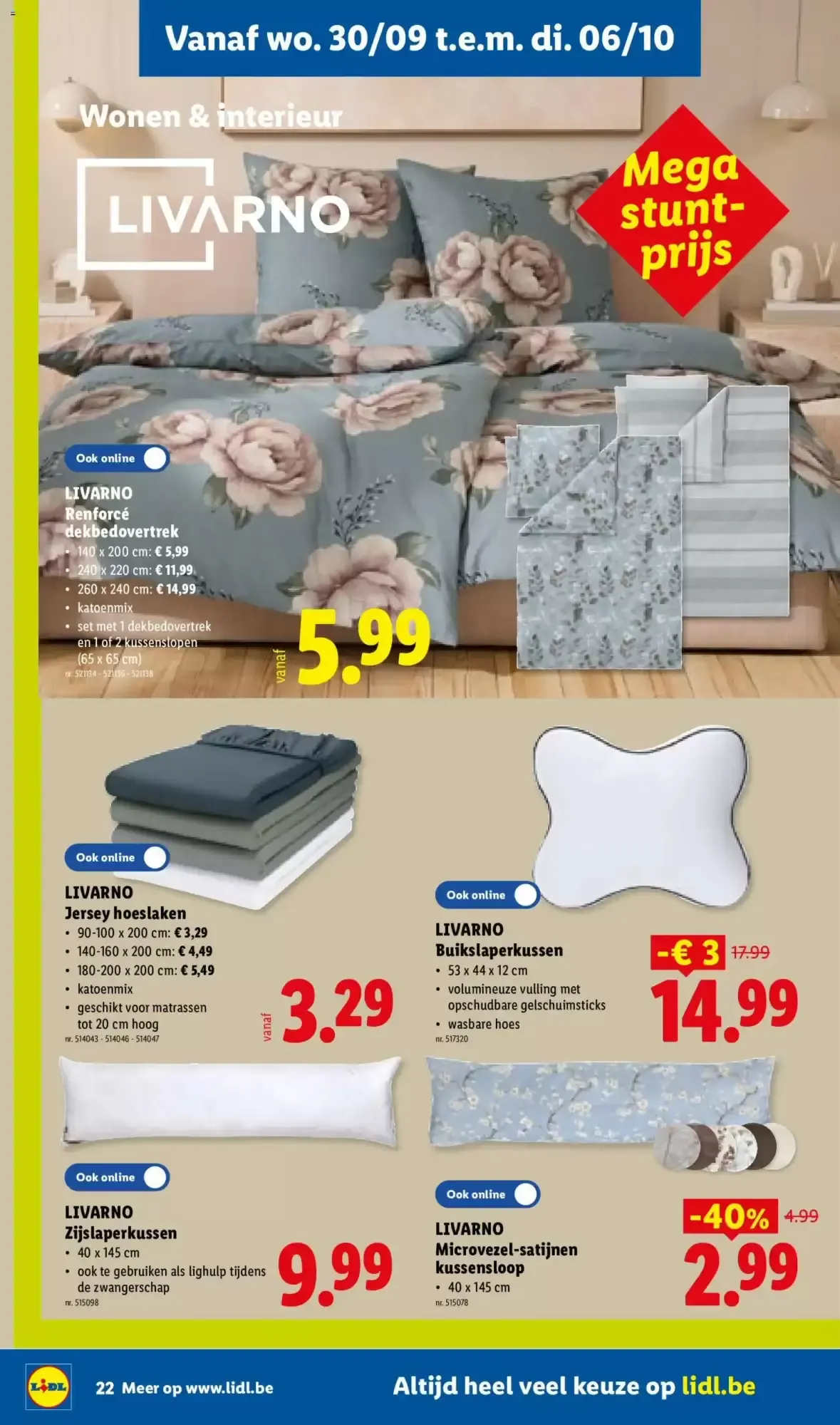 Lidl folder week 40 van 28 september tot 3 oktober 2026 - folder pagina 22