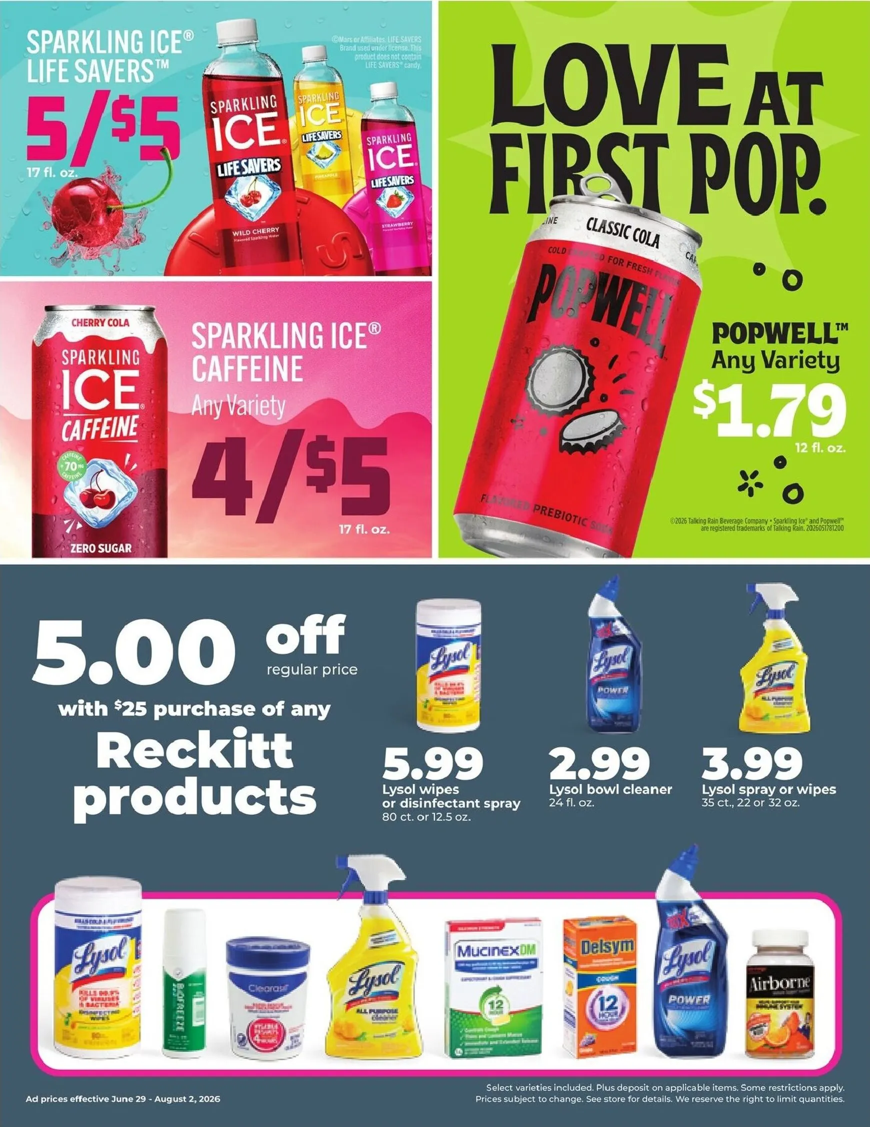 Weekly ad Current Hy Vee - Monthly leaflet valid from Monday 06/29/2026 to Sunday 08/02/2026 from June 29 to August 2 2026 - Page 8