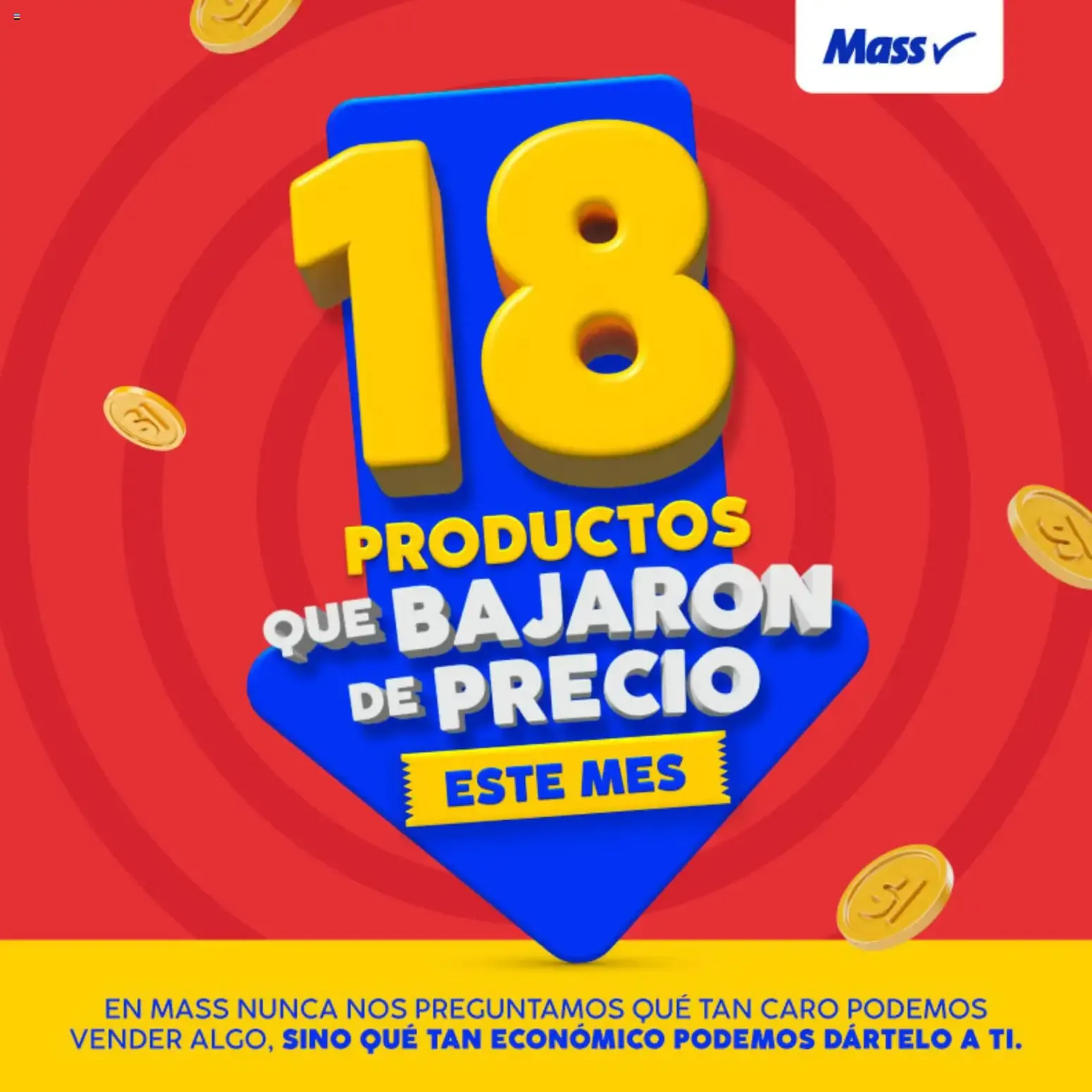 Catalogo de Mass: 18 productos que bajaron de precio este mes 15 de setiembre al 11 de octubre 2026 - Pag 1