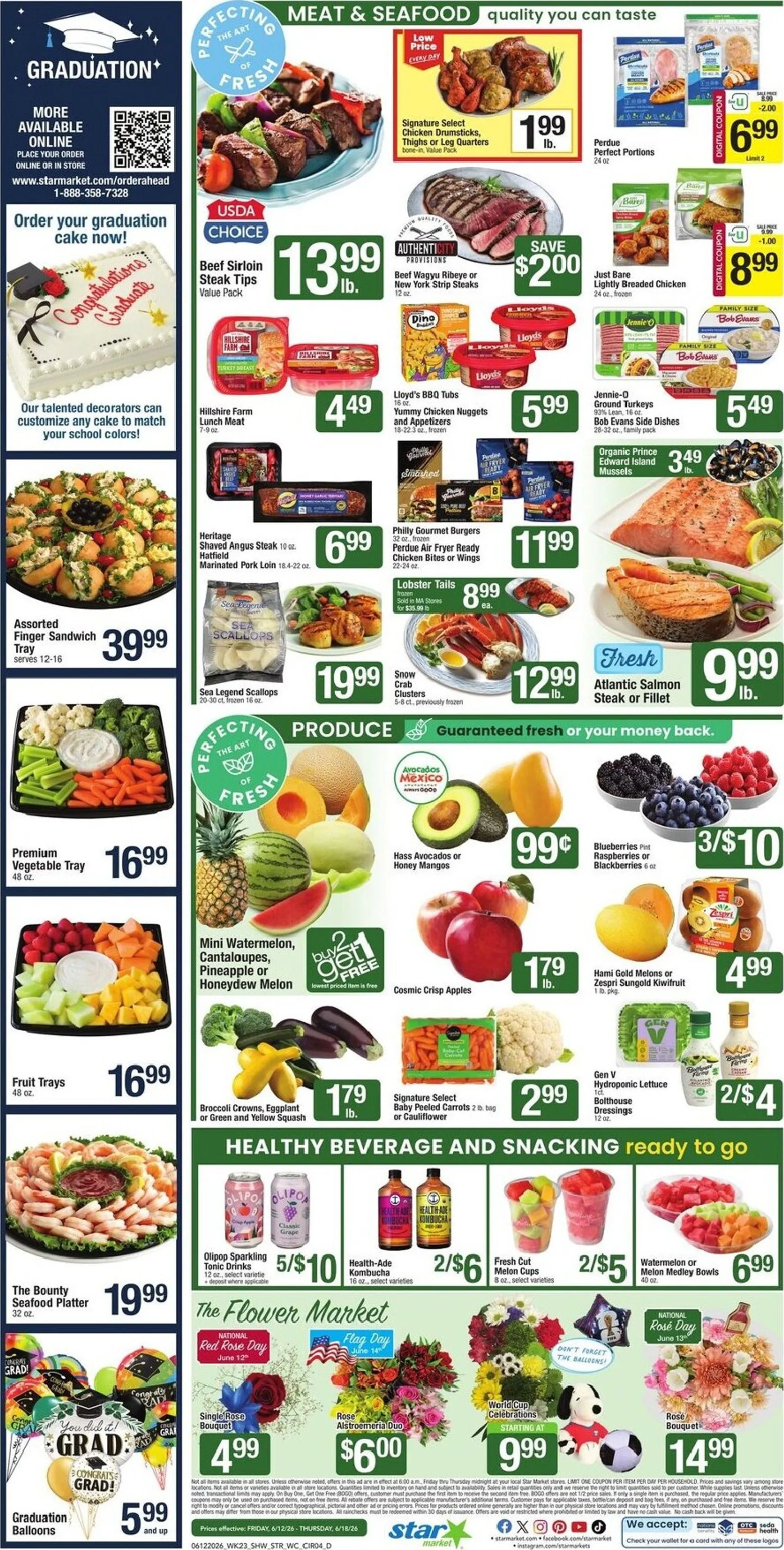 Weekly ad Current Star Market leaflet valid from Friday 06/12/2026 to Thursday 06/18/2026 from June 12 to June 18 2026 - Page 4
