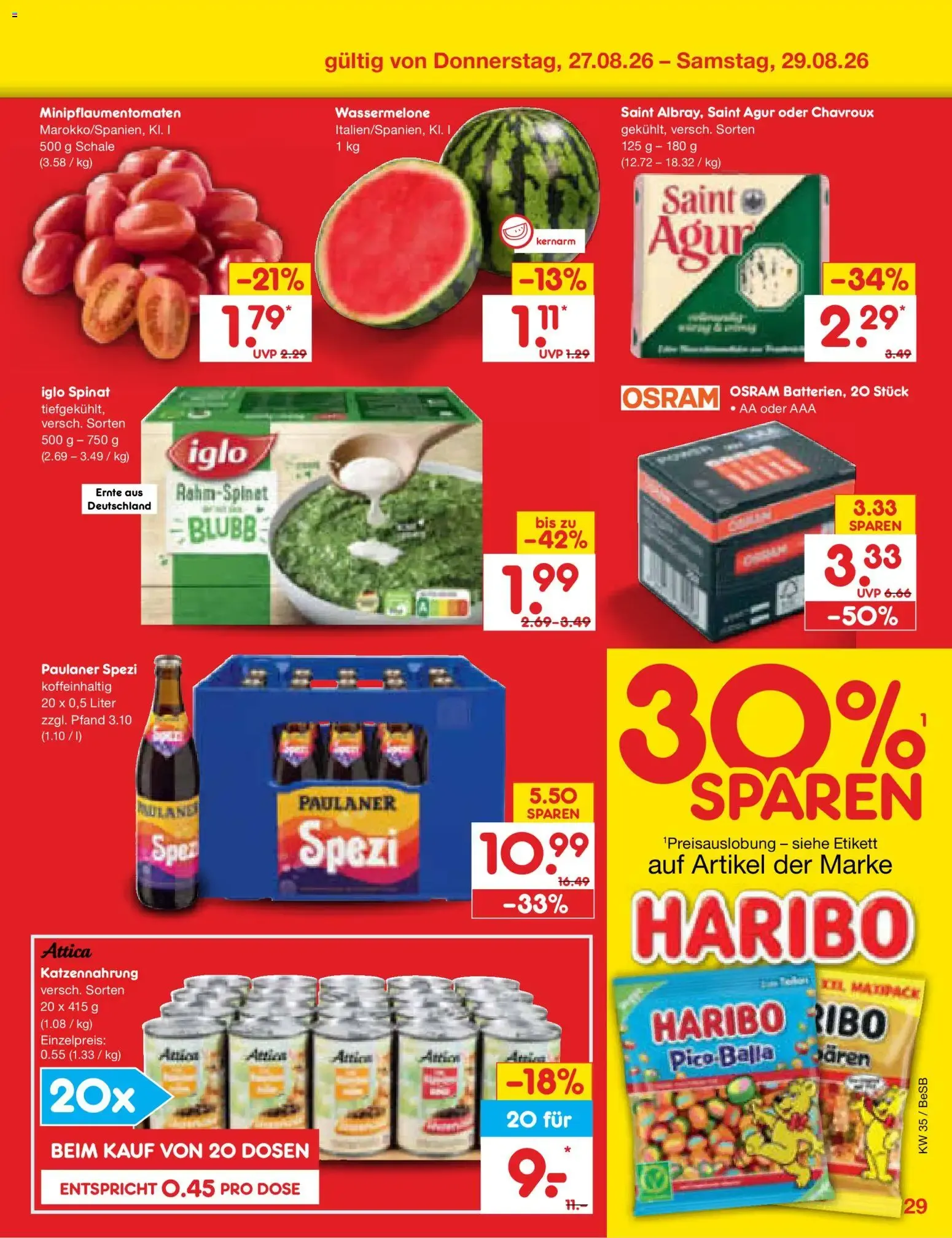 Netto Marken-Discount Prospekt (ab 24.08.2026) » Angebote von 24. August bis 29. August 2026 - Prospekt seite 41