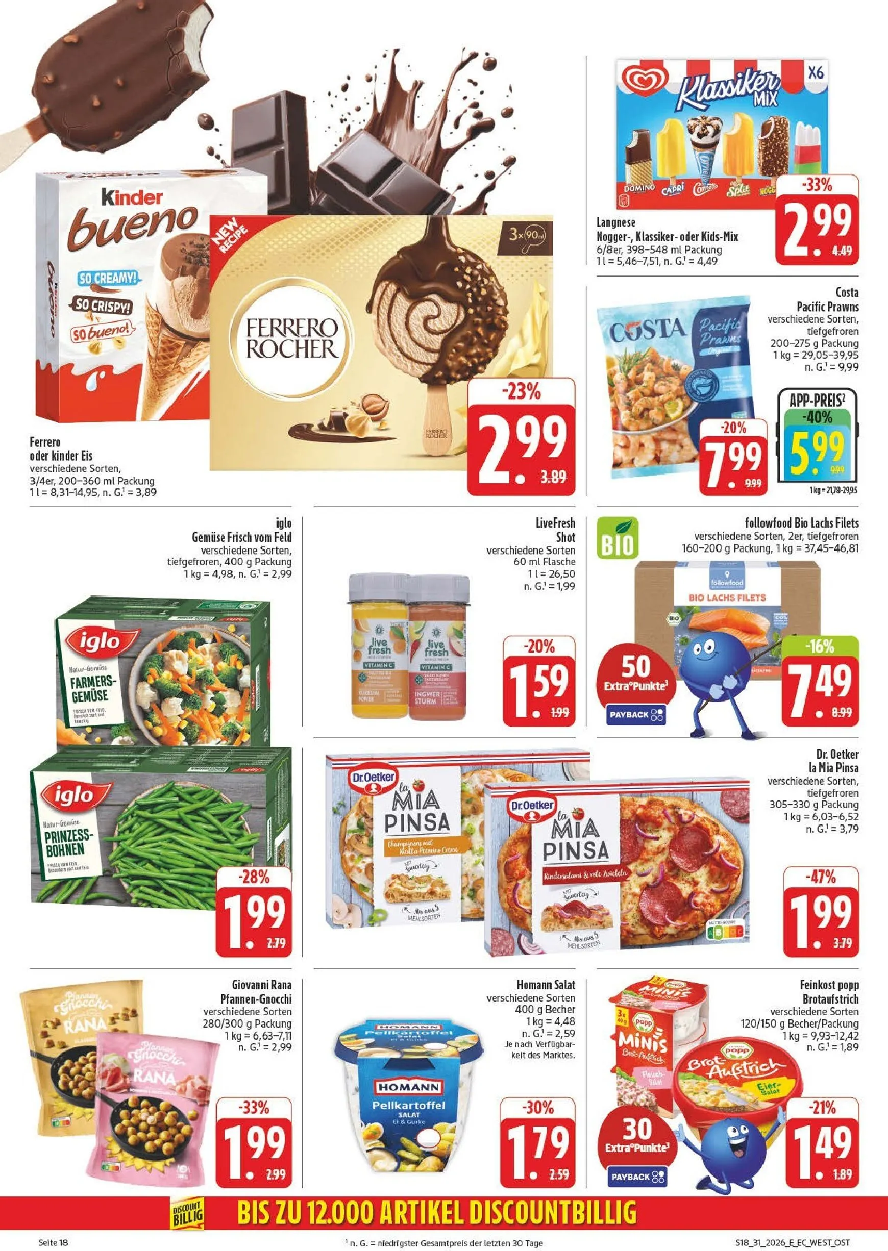 Edeka - Potrzebski Prospekt – von Montag 27.07.2026 bis Samstag 01.08.2026 von 27. Juli bis 1. August 2026 - Prospekt seite 22