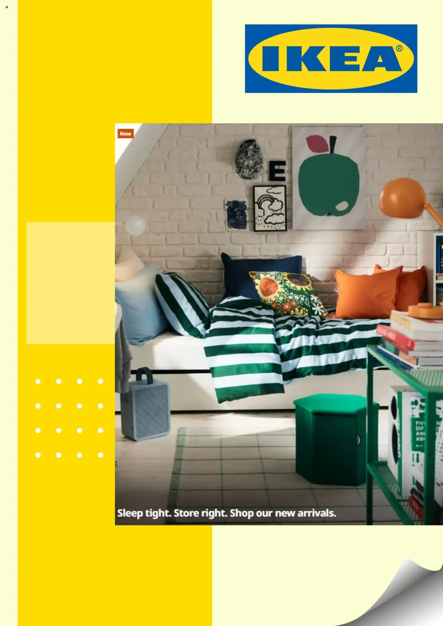 IKEA New Arrivals: Sleep & Store - Catalogue valid from 28 August to 11 September 2026 - page 1