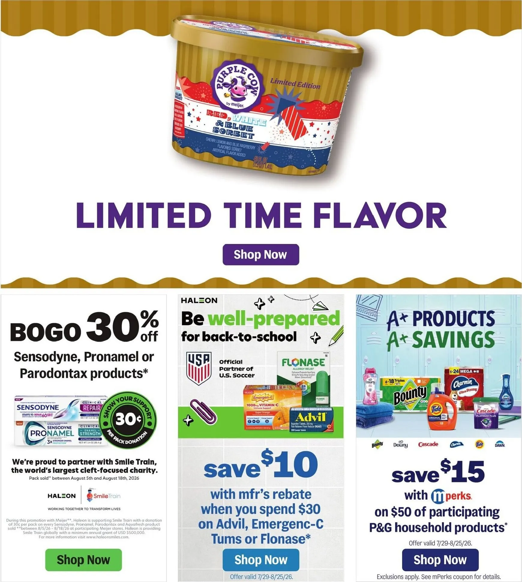 Weekly ad Current Meijer leaflet valid from Wednesday 07/29/2026 to Tuesday 08/04/2026 from July 29 to August 4 2026 - Page 42