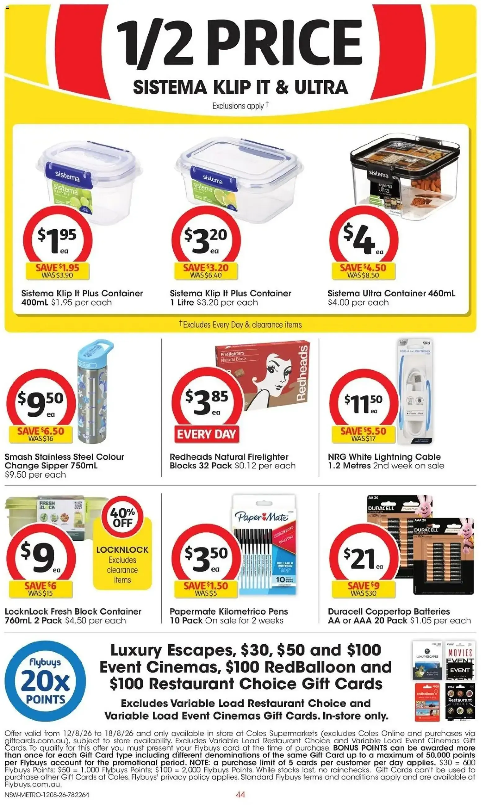 Coles catalogue valid from 12/08/2026 > Online Australia - Catalogue valid from 12 August to 18 August 2026 - page 44