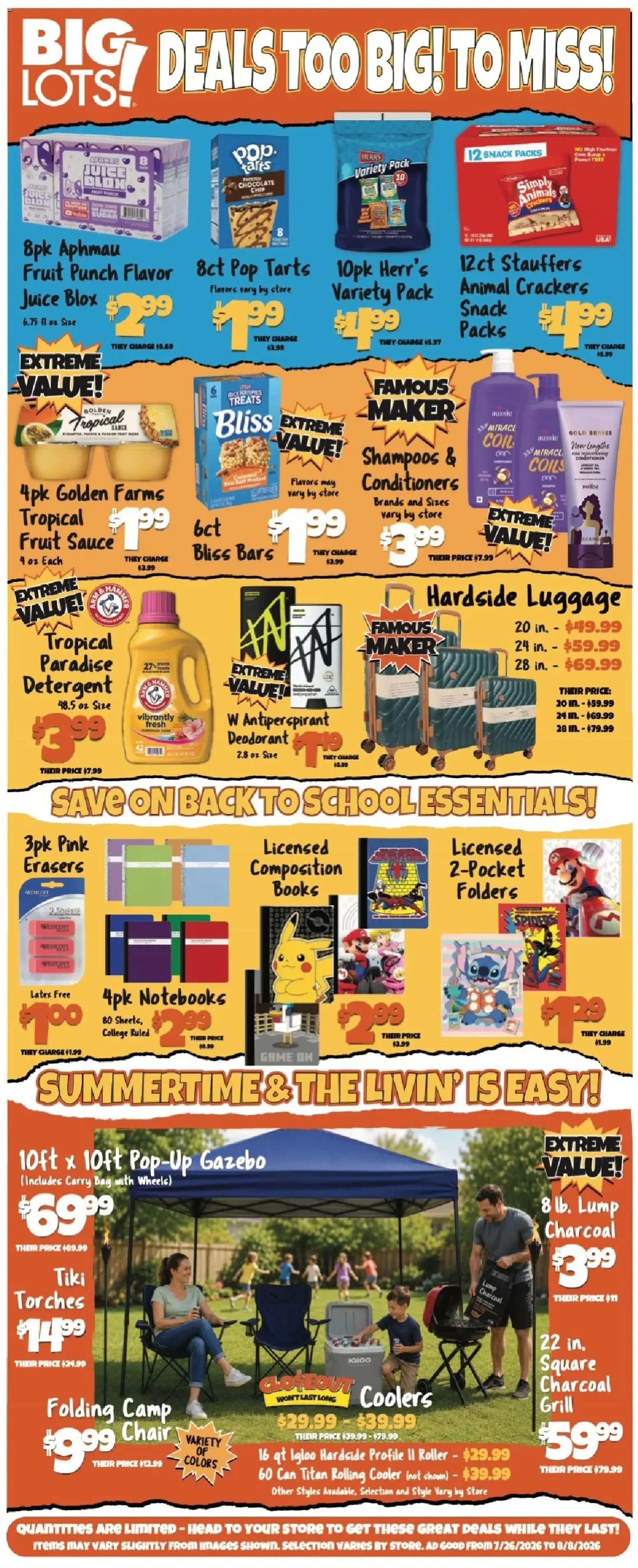 Weekly ad Big Lots: First Apartment / Dorm Deals! from July 26 to August 8 2026 - Page 2