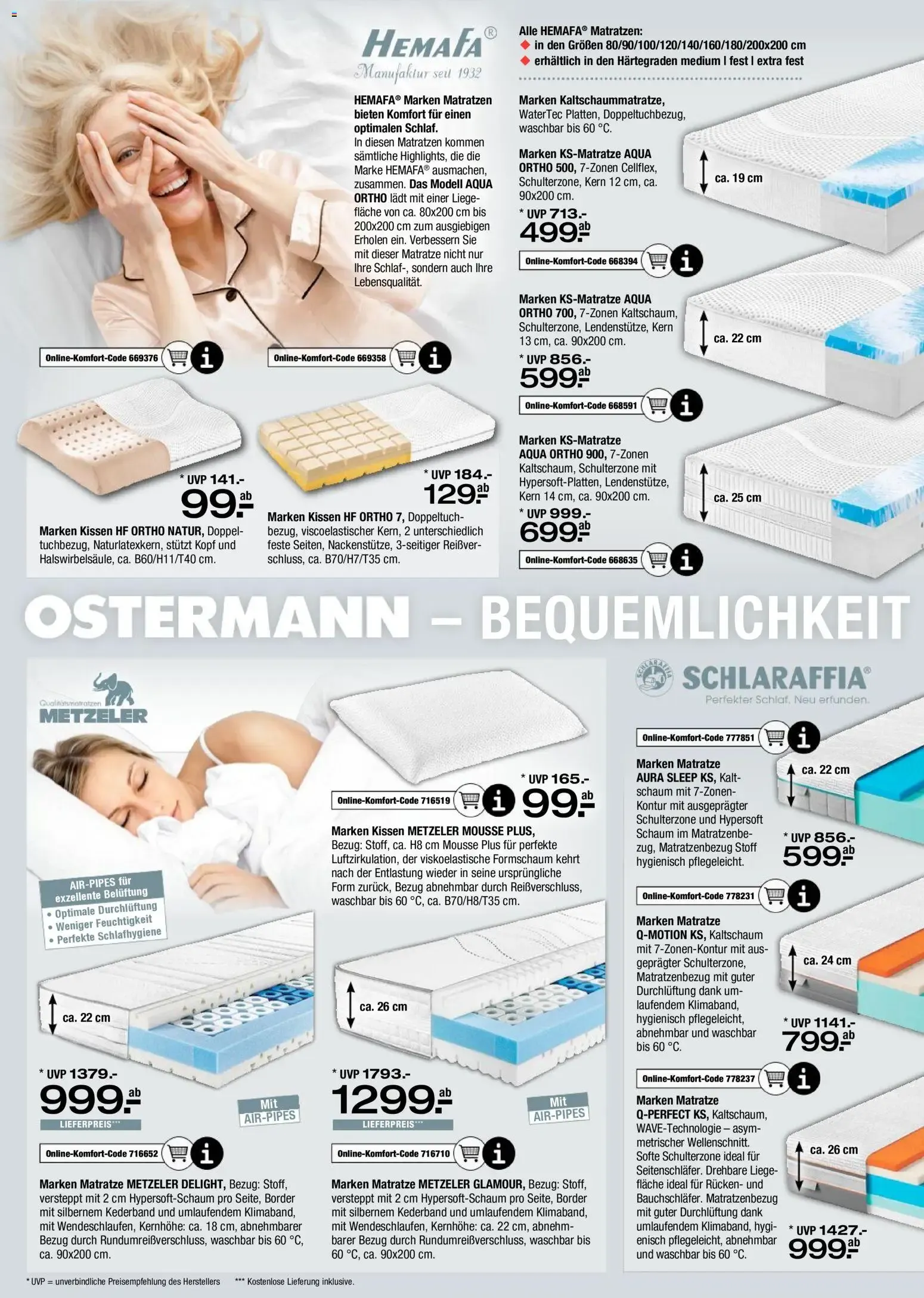 Ostermann Schlafen-spezial (ab 28.05.2026) zum Blättern von 28. Mai bis 19. Juni 2026 - Prospekt seite 10