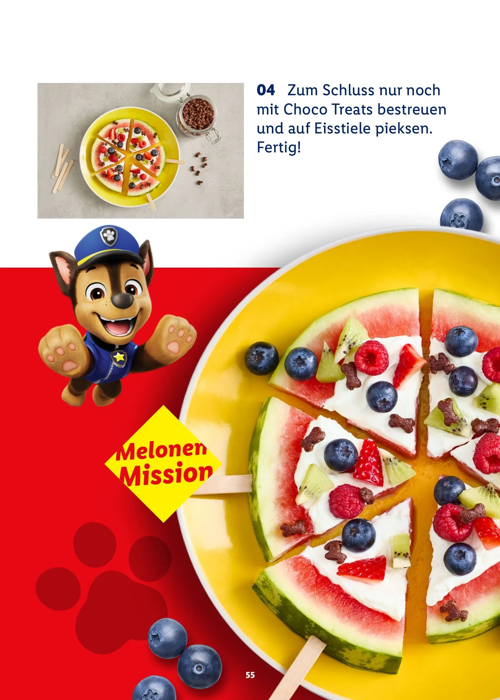 PAW Patrol Rezeptheft von 20. Juli bis 23. August 2026 - Prospekt seite 55