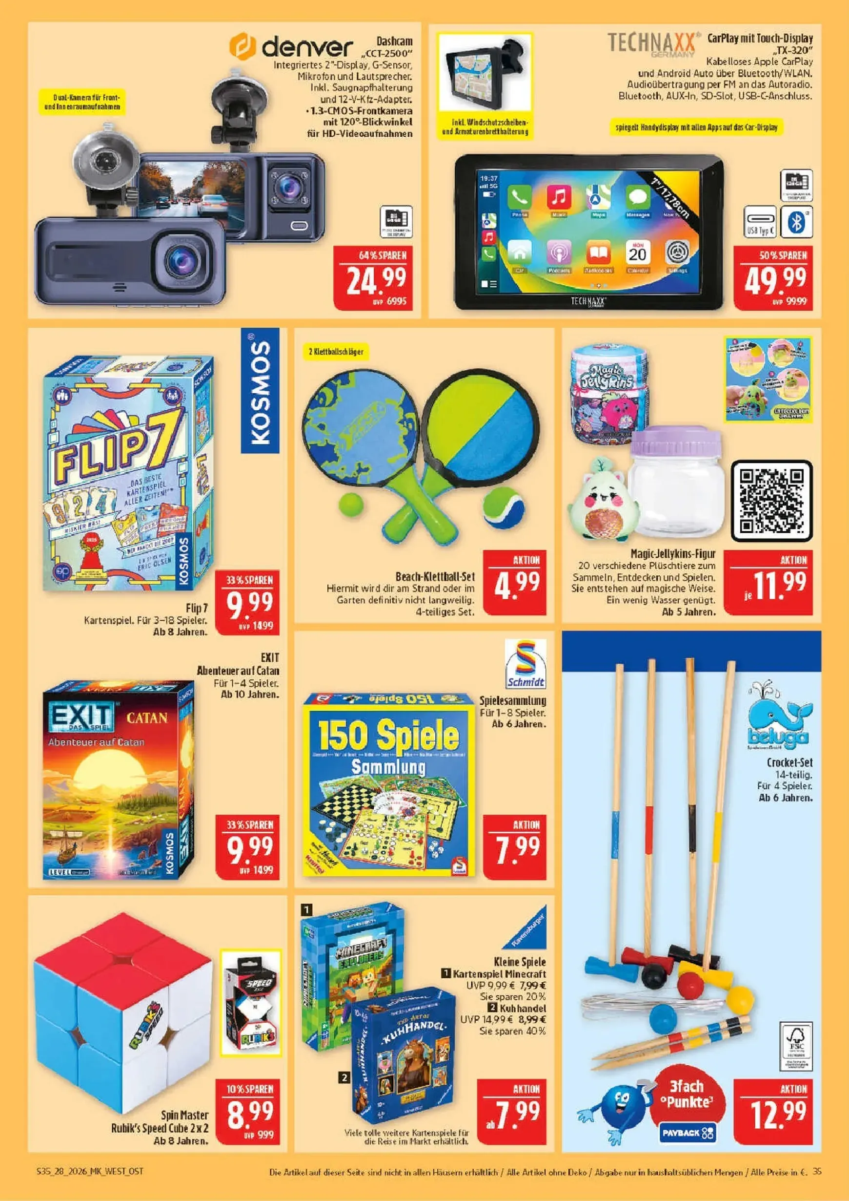 Marktkauf Prospekt – von Montag 06.07.2026 bis Samstag 11.07.2026 von 6. Juli bis 11. Juli 2026 - Prospekt seite 35