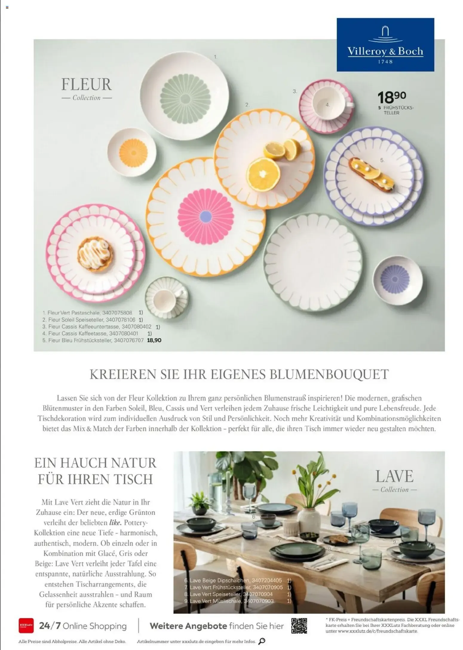 XXXLutz Magazin: Jetzt noch schöner einrichten von 1. März bis 31. August 2026 - Prospekt seite 20
