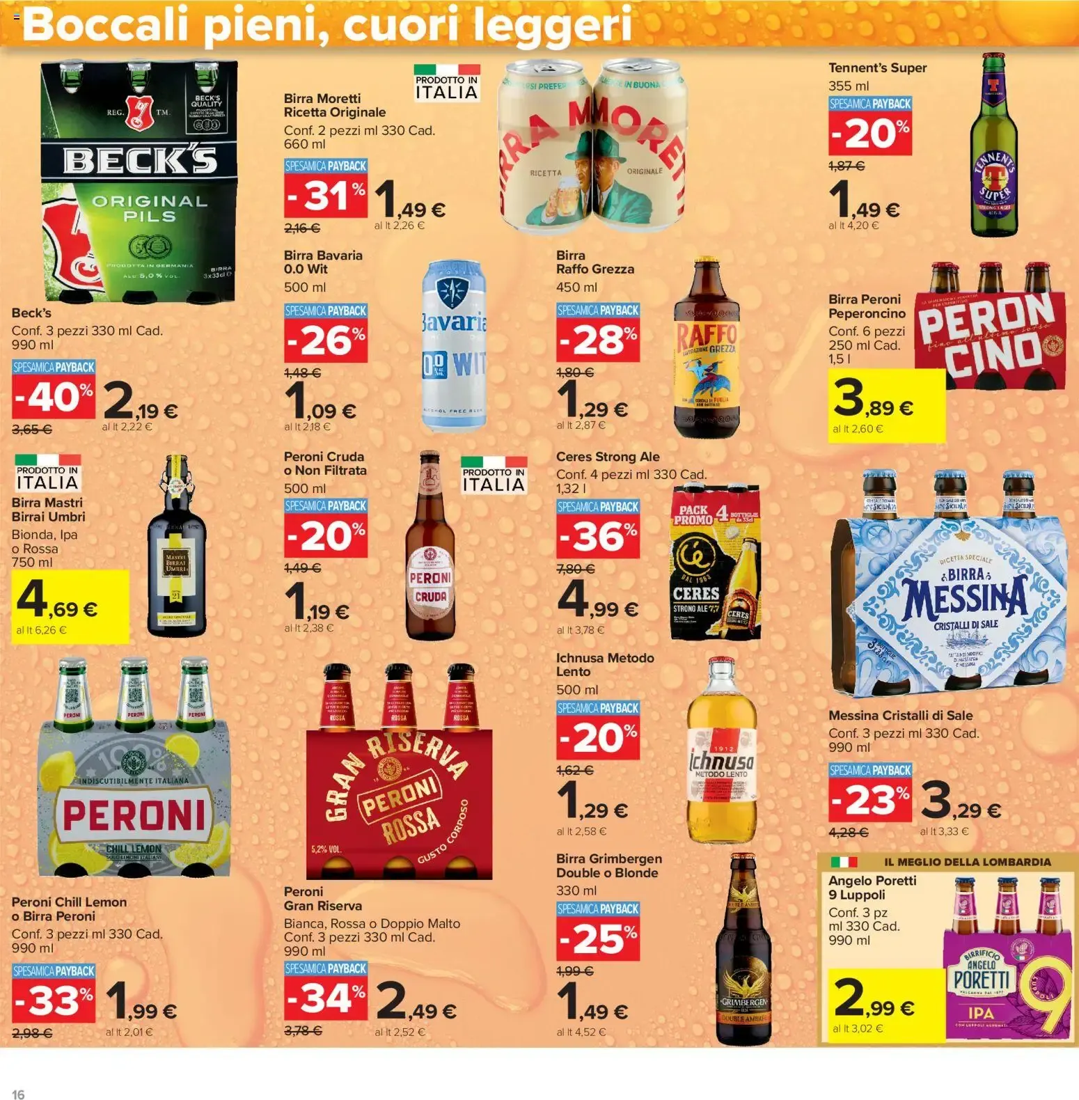 Carrefour Market: Prezzi Bollenti da 6 agosto a 19 agosto di 2026 - Pagina del volantino 16