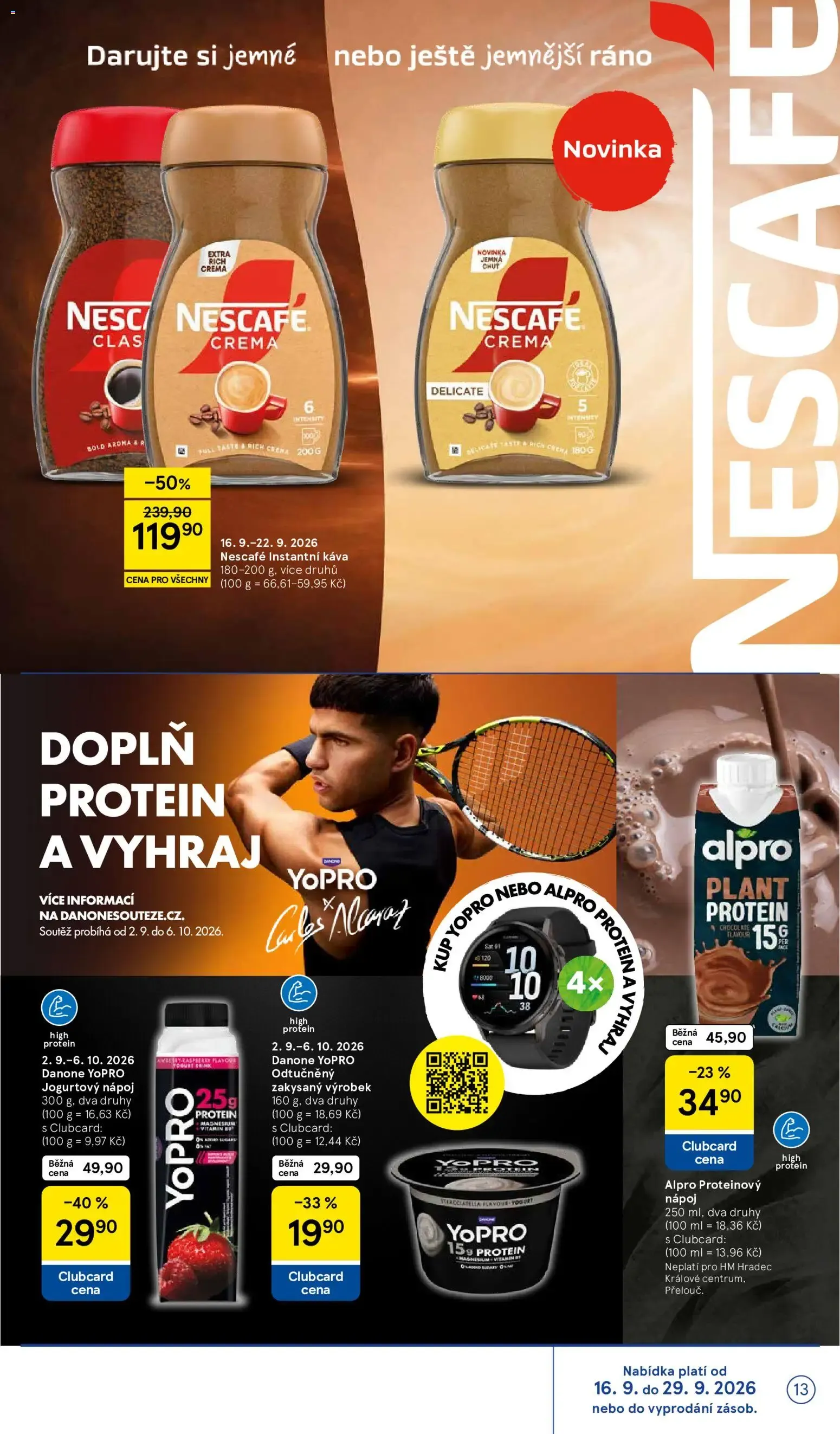 Tesco leták na tento + příští týden 16.09.2026 - 16. září 22. září 2026 - Page 13