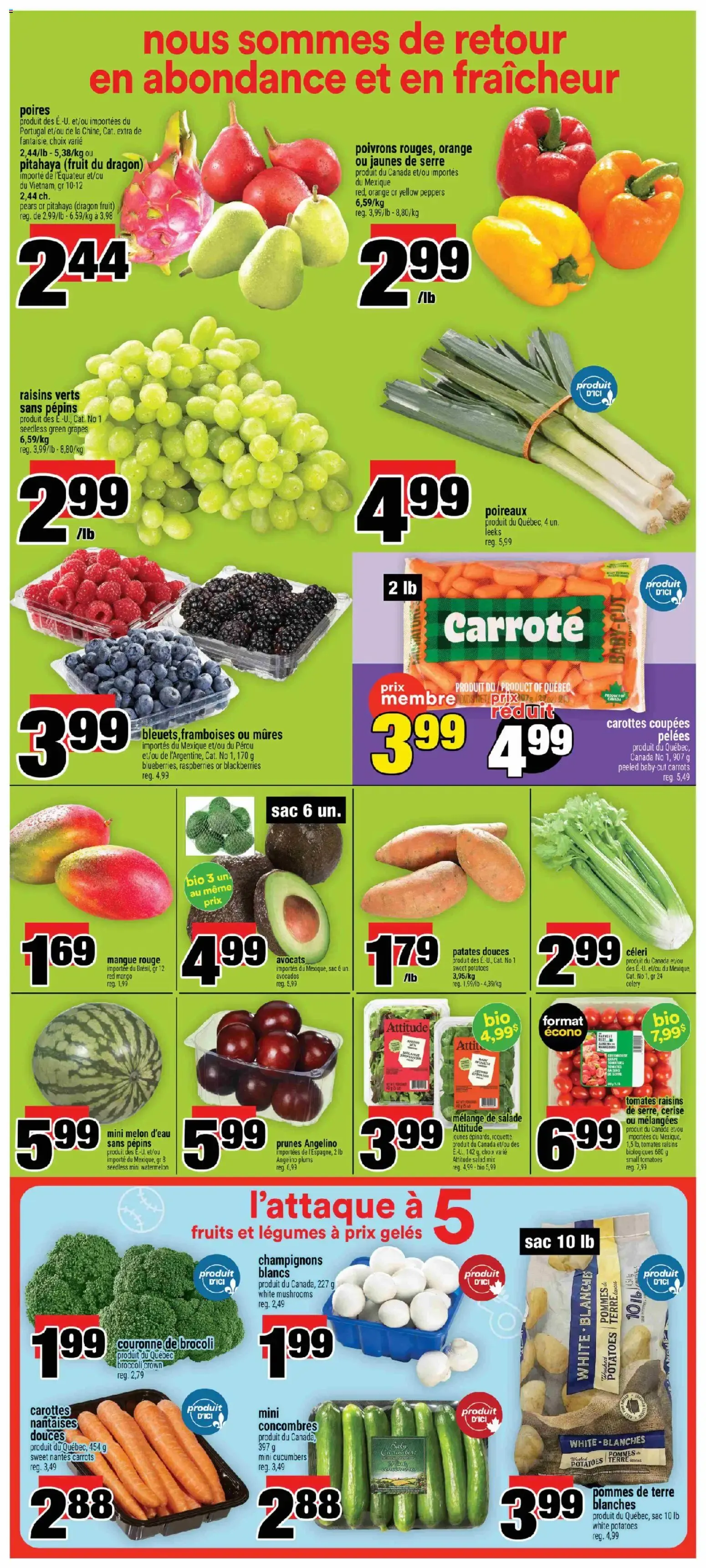 Super C weekly flyer / circulaire from Oct 29, 2026 > weekly specials & deals from October 29 to November 1 2026 - flyer page 6