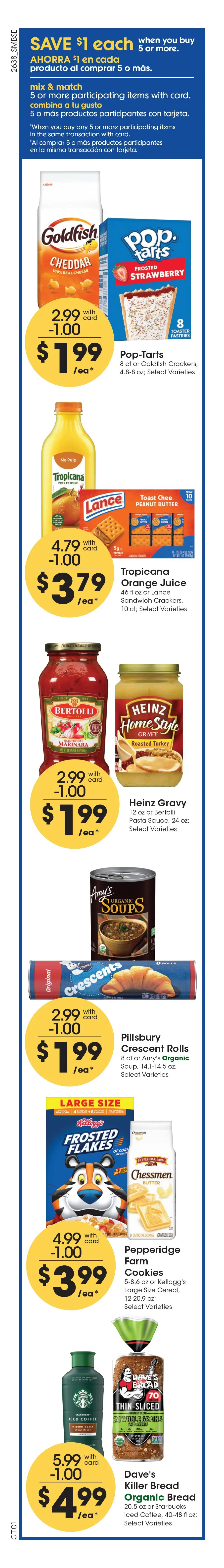 Weekly promotion Current Smith's leaflet valid from Wednesday 10/21/2026 to Tuesday 10/27/2026 spanning from October 21 to October 27 2026 - Page 3 for Catalogue 365