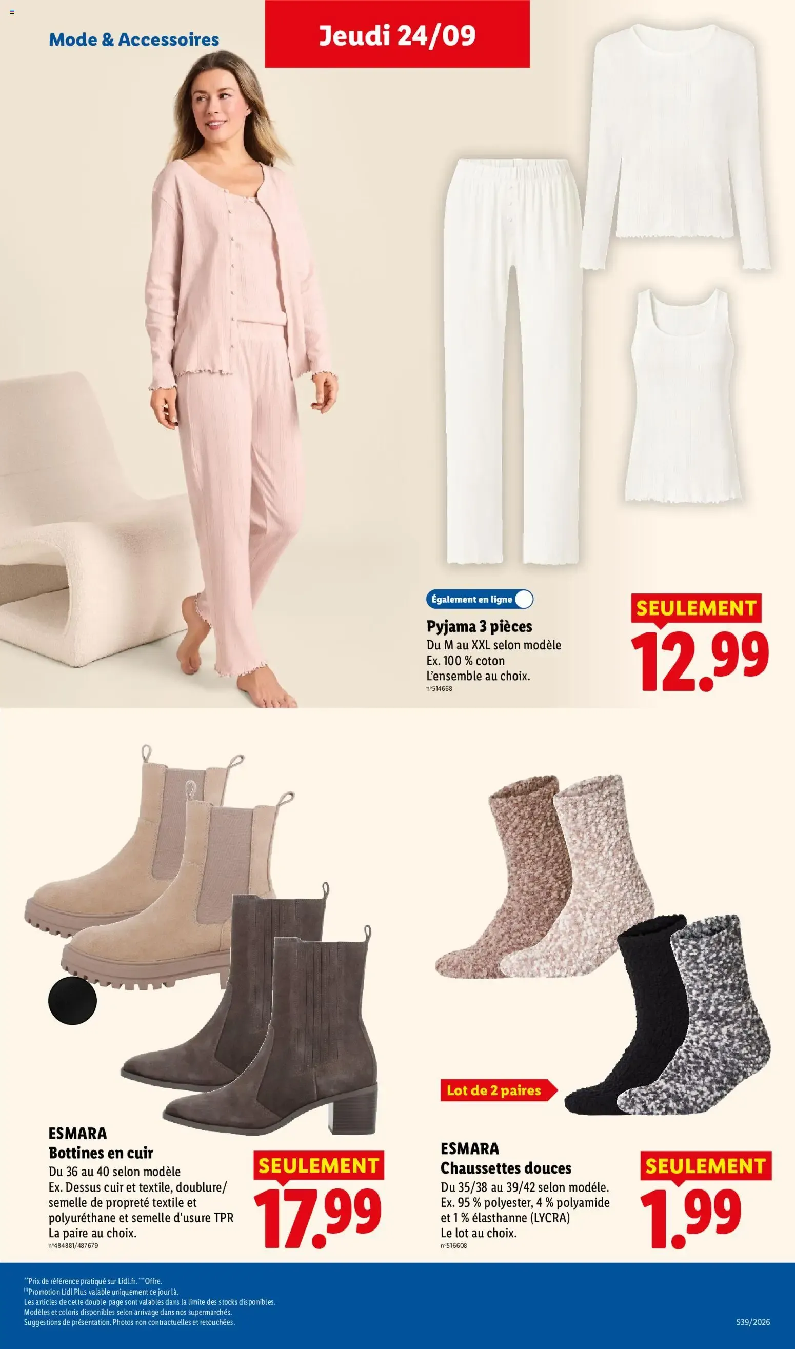 Catalogue LIDL du 24/09/2026 | Promo prospectus en ligne du 24 septembre au 30 septembre 2026 - Catalogue page 39