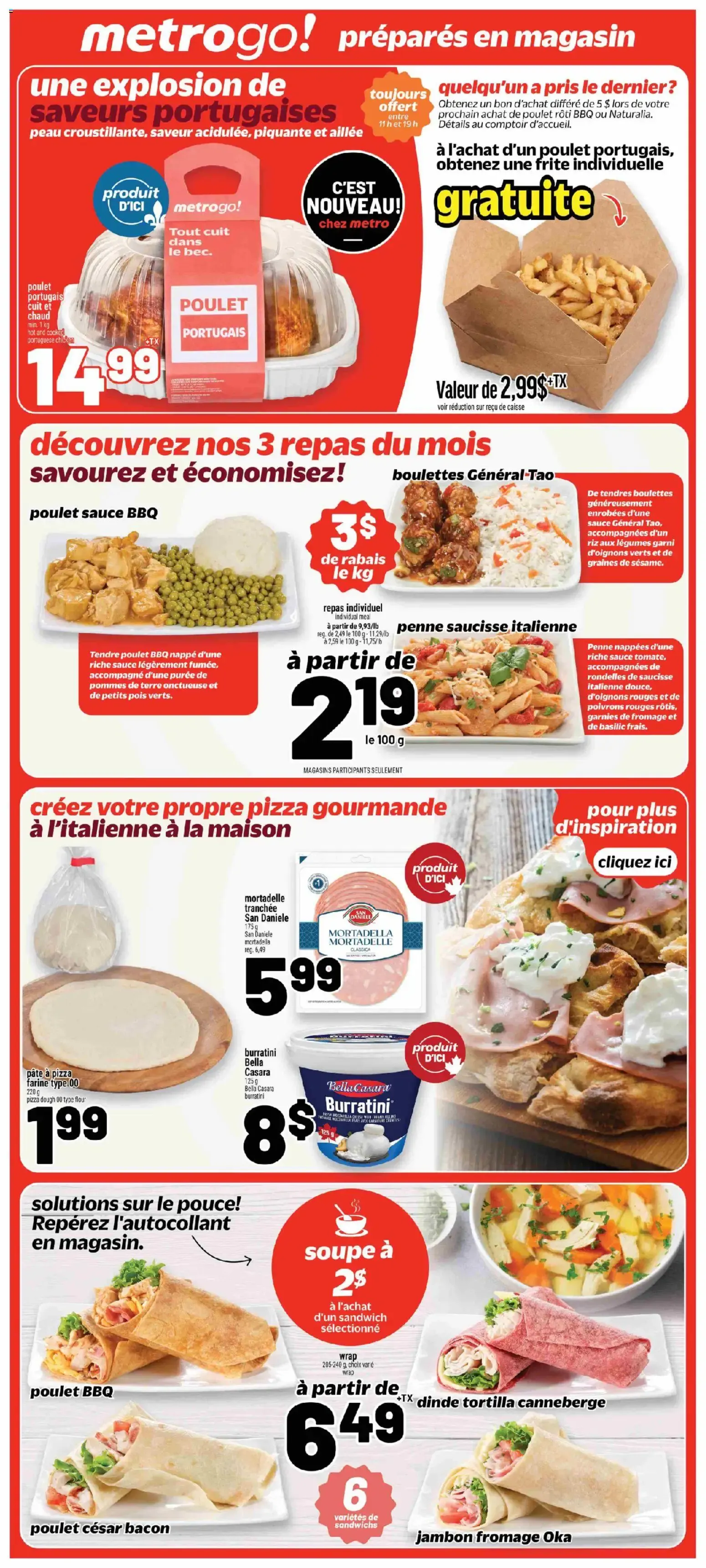 Metro circulaire - Mon épicier from Sep 24, 2026 > weekly specials & deals from September 24 to September 30 2026 - flyer page 17