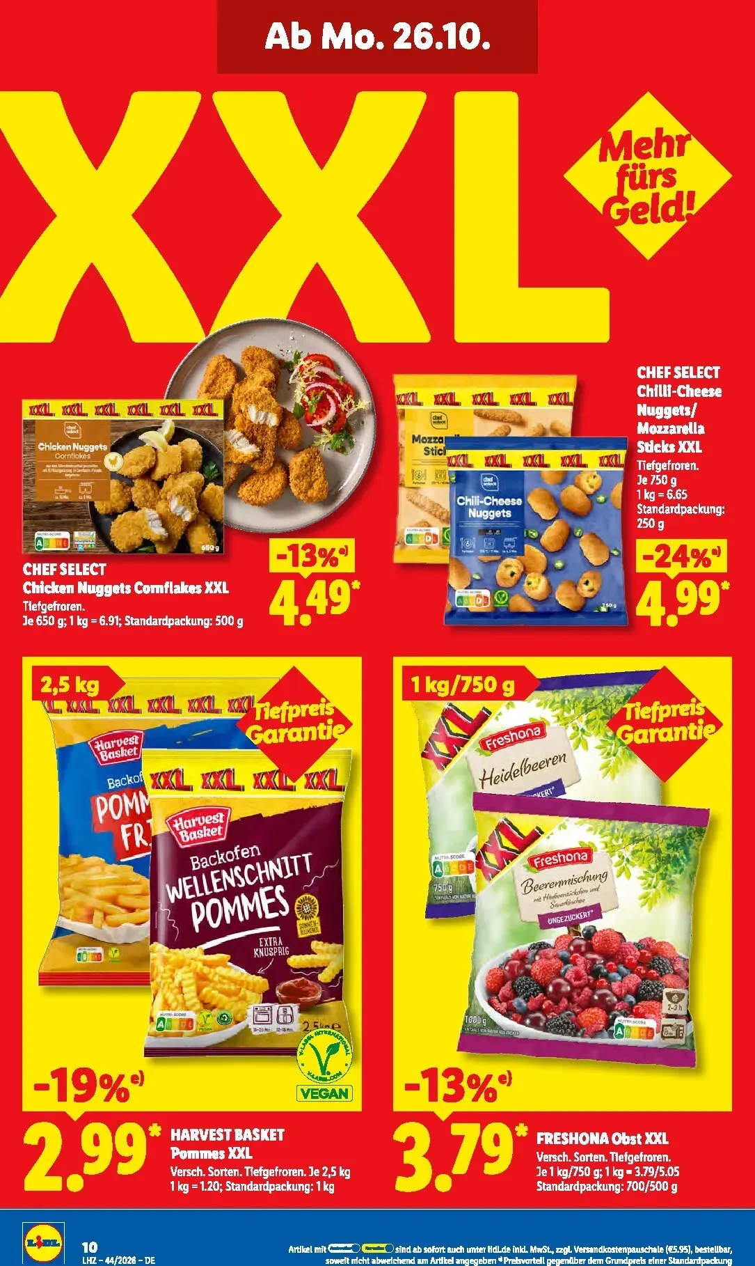 Lidl Prospekt – von Montag 26.10.2026 bis Samstag 31.10.2026 von 26. Oktober bis 31. Oktober 2026 - Prospekt seite 21