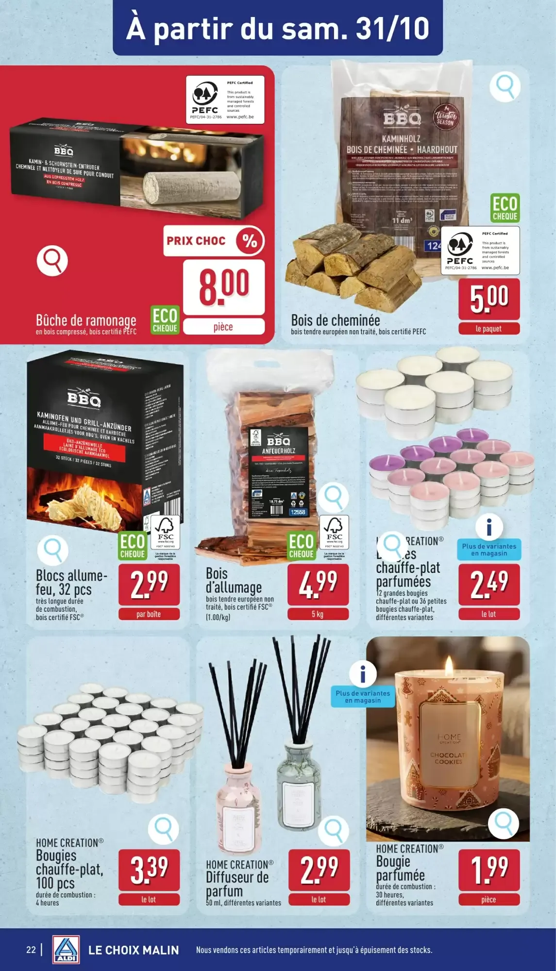 ALDI Dépliant del 26 al 31 de octubre van 26 oktober tot 31 oktober 2026 - folder pagina 22