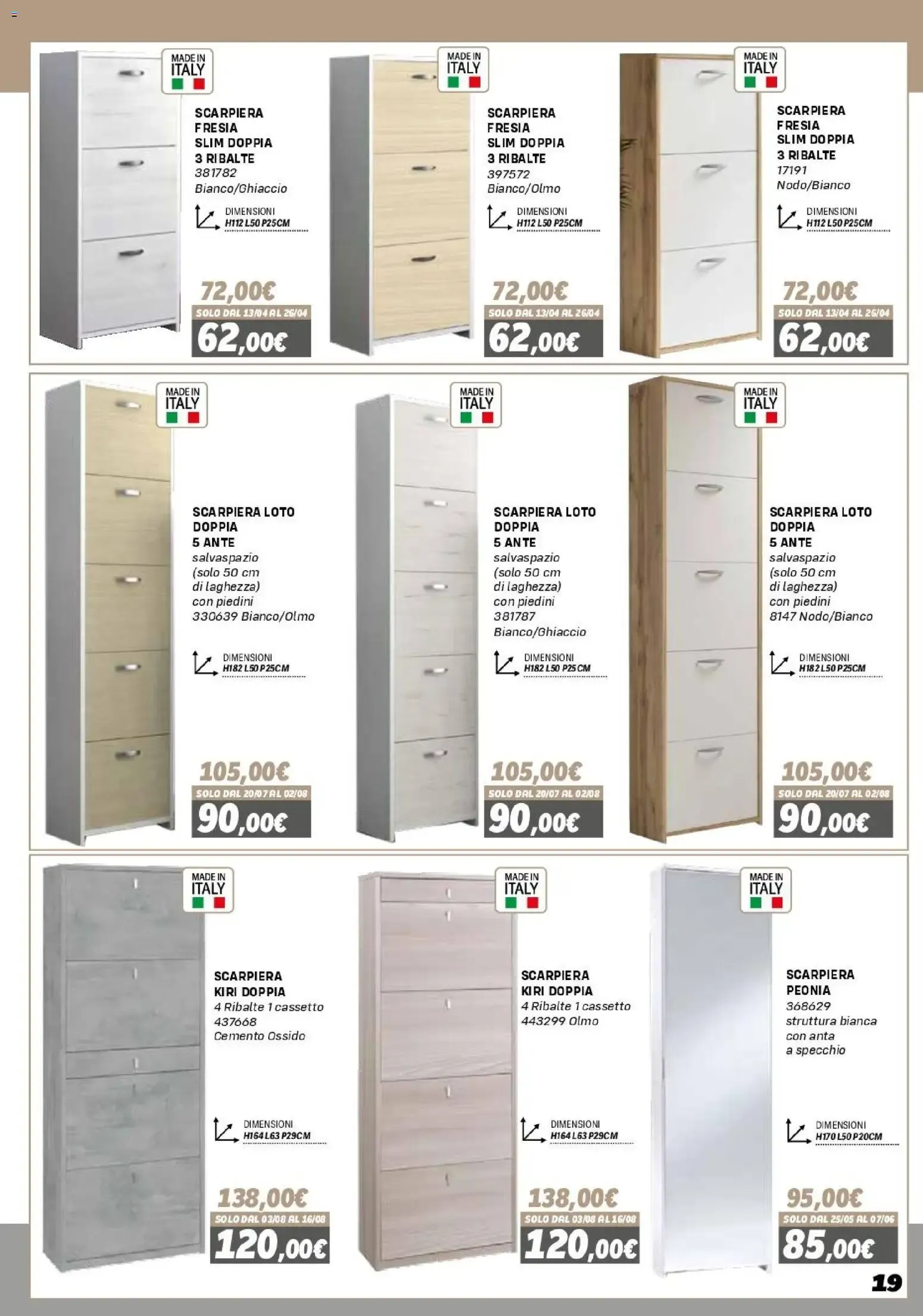 Orizzonte Catalogo Mobile 2026 da 16 gennaio a 27 settembre di 2026 - Pagina del volantino 19