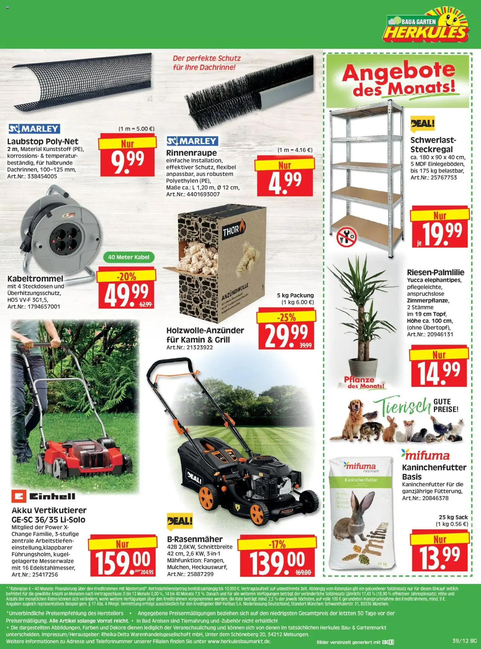 HERKULES Bau & Garten (ab 21.09.2026) zum Blättern von 21. September bis 26. September 2026 - Prospekt seite 12