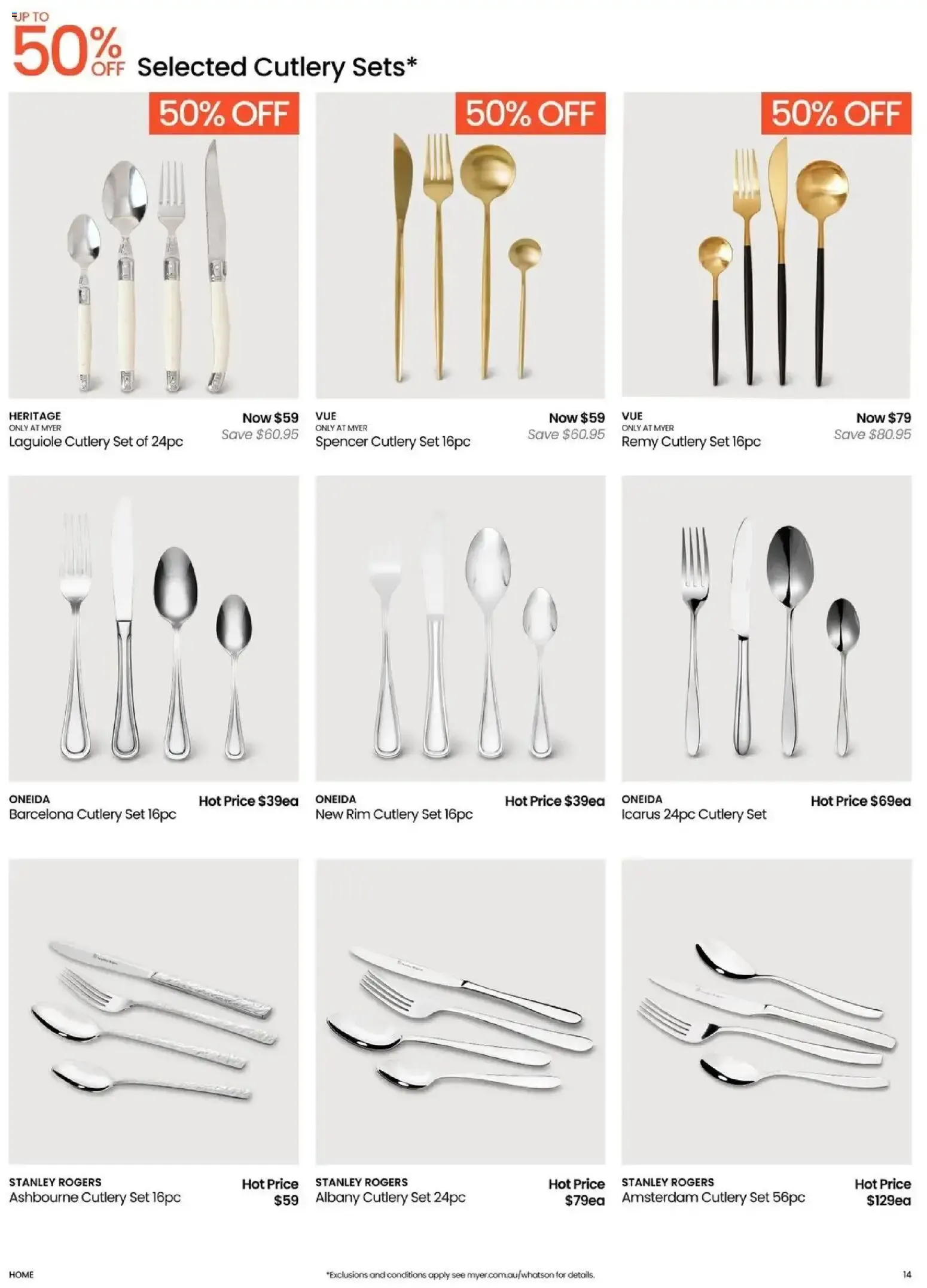 MYER Celebration Ready: Kitchen & Dining Home Essentials - Catalogue valid from 13 October to 1 November 2026 - page 16