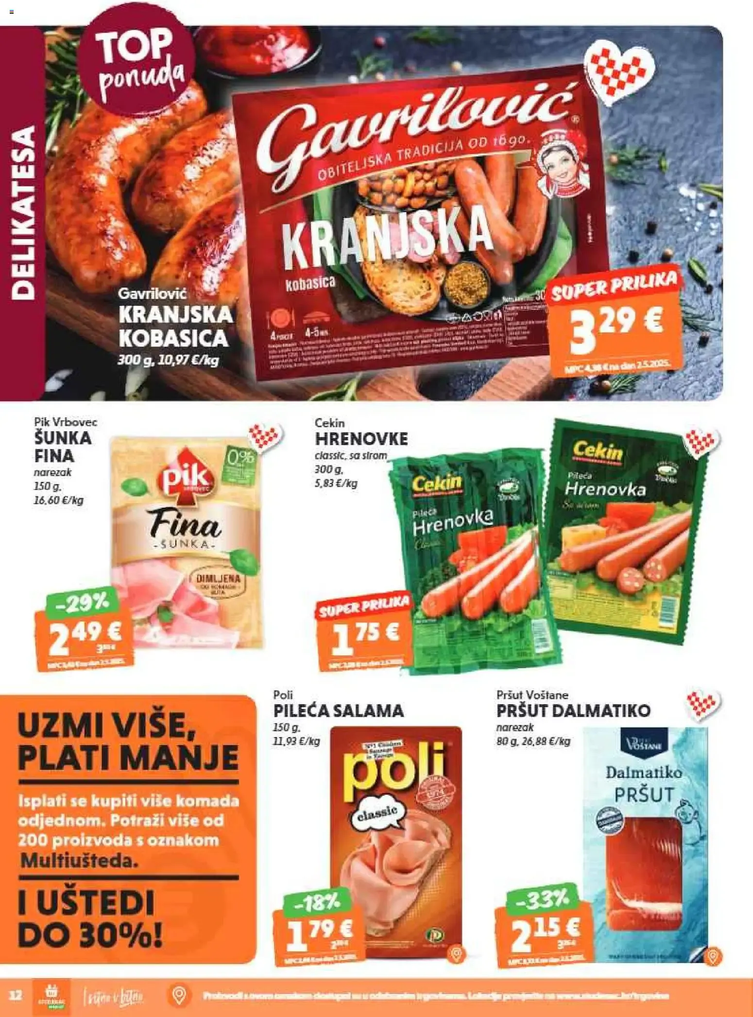 Katalog Studenac Market - Tjedna Akcija: Za tebe sitno, za njih bitno. od 16. rujna do 22. rujna 2026. - Pregled Stranica 12