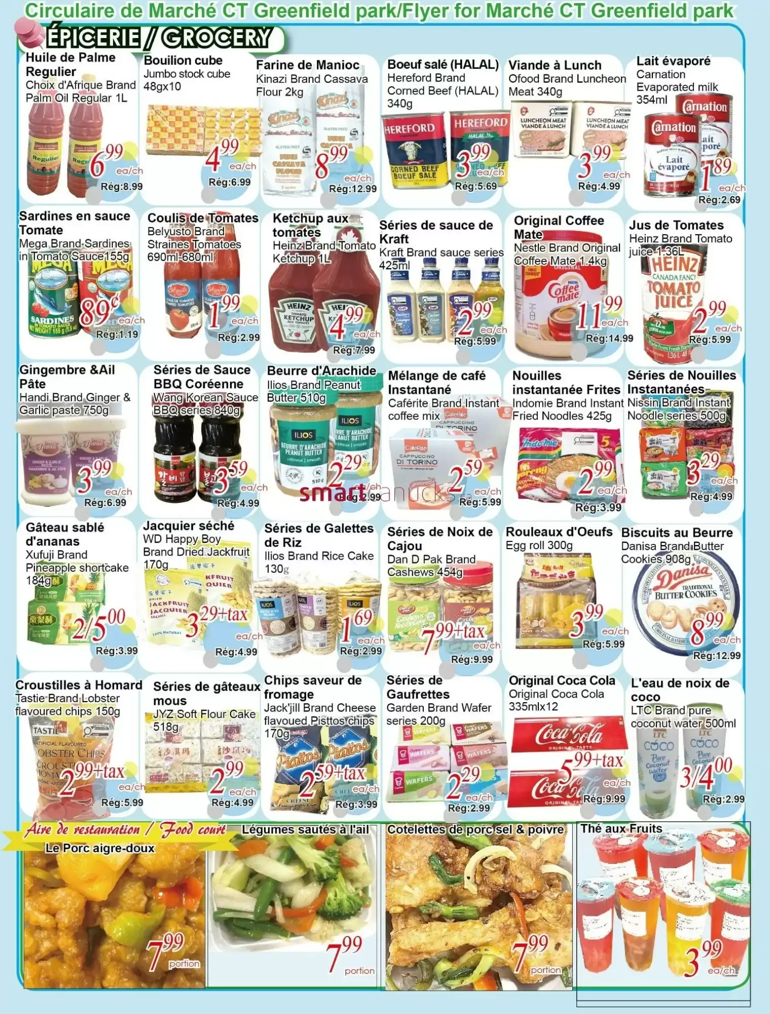 Marché Greenfield Park from June 25 to July 1 2026 - flyer page 3