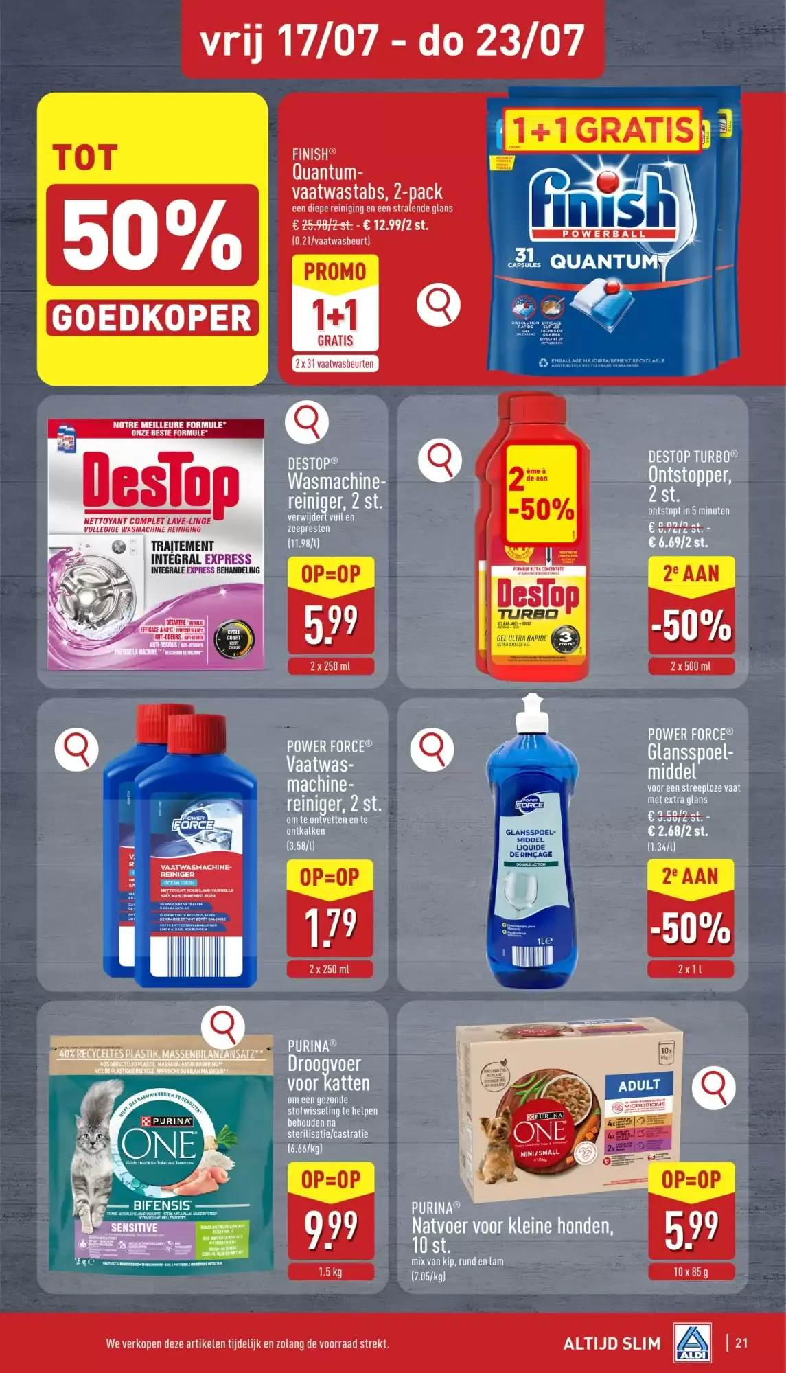 ALDI Folder van ma 13/07 t.e.m. zat 18/07 van 13 juli tot 18 juli 2026 - folder pagina 21