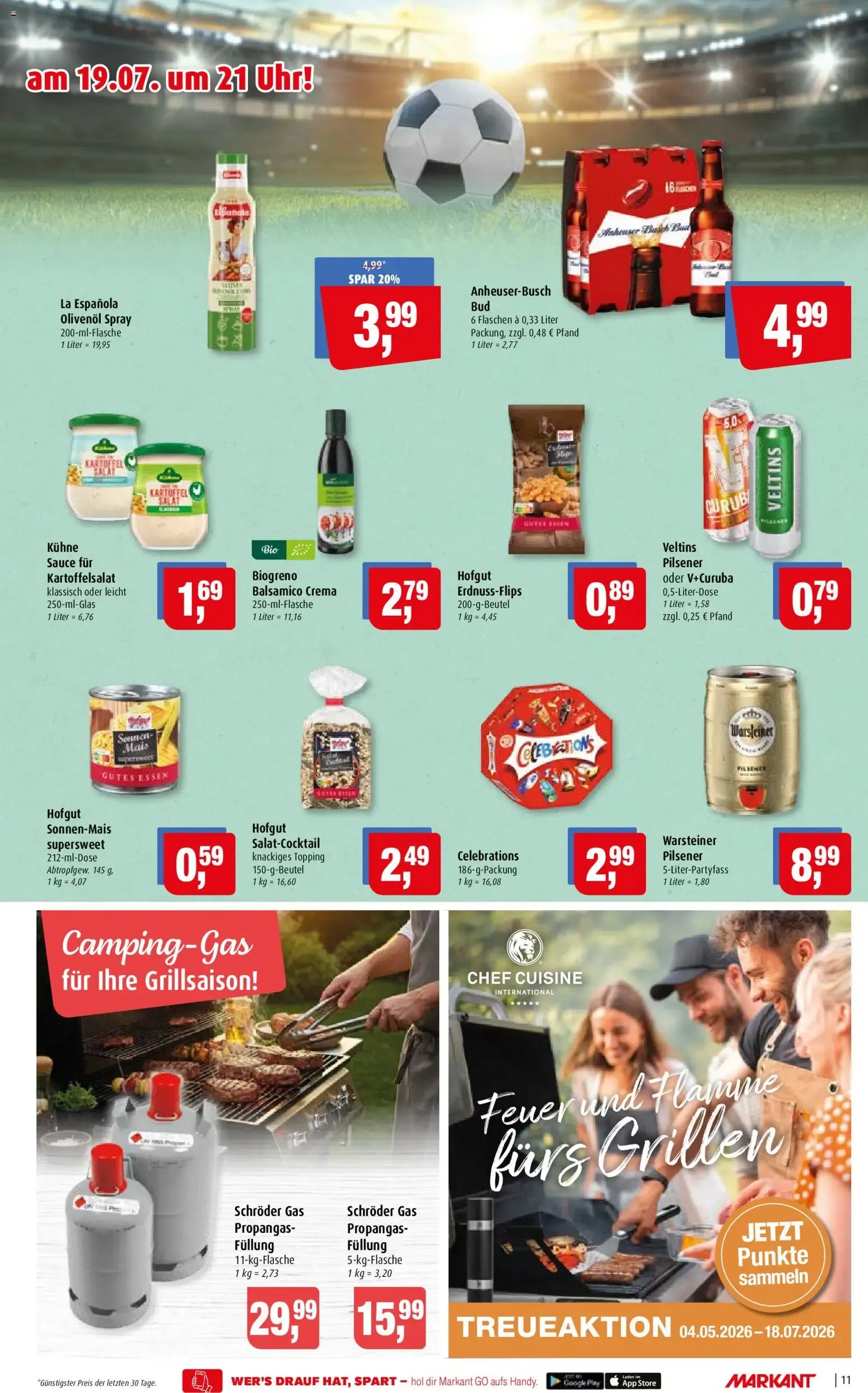 Markant Prospekt (ab 13.07.2026) zum Blättern von 13. Juli bis 18. Juli 2026 - Prospekt seite 11
