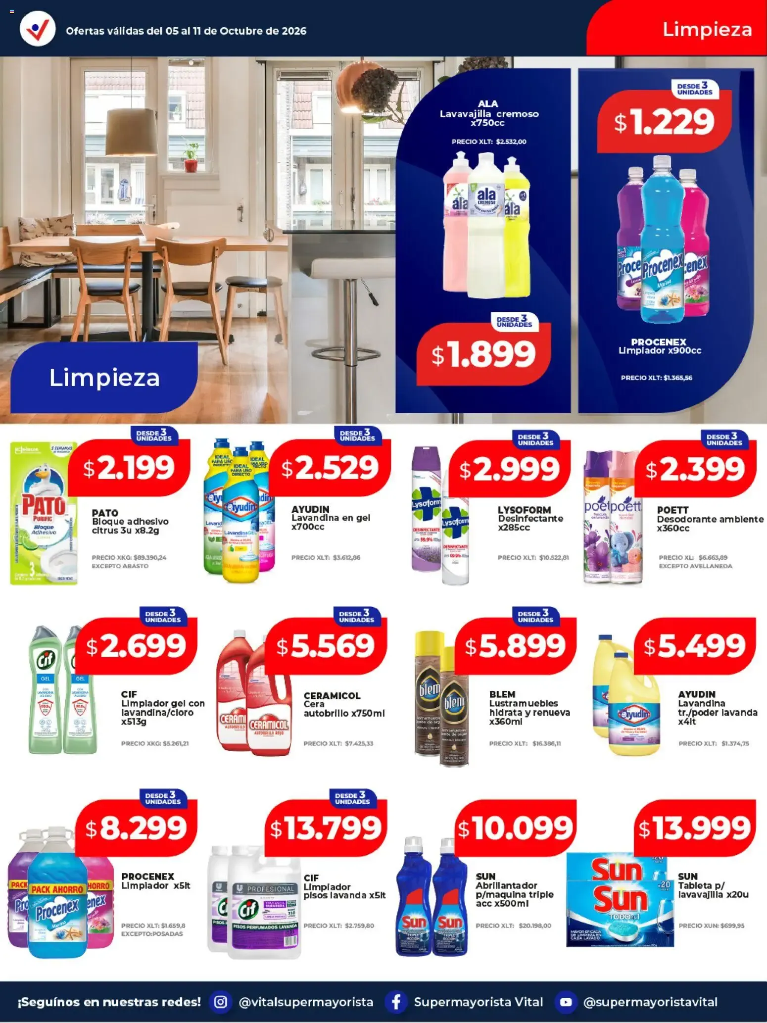 Ofertas de Vital - Ofertas || del 05/10/2026 - 11/10/2026 || Catálogo 5 de octubre al 11 de octubre 2026 - Página 9 del catálogo