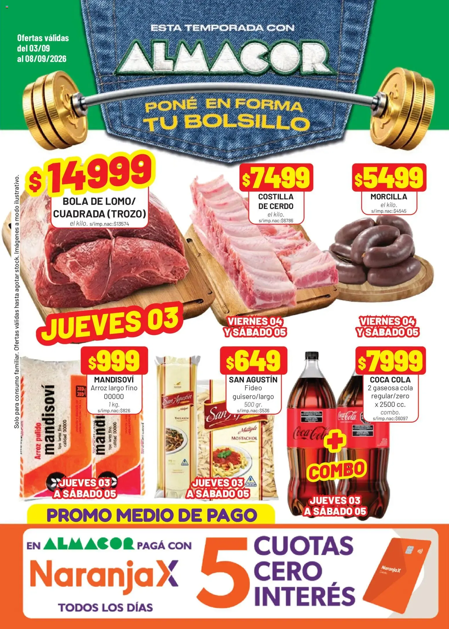 Ofertas de Almacor catálogo del 03/09/2026 - 08/09/2026 3 de septiembre al 8 de septiembre 2026 - Página 1 del catálogo