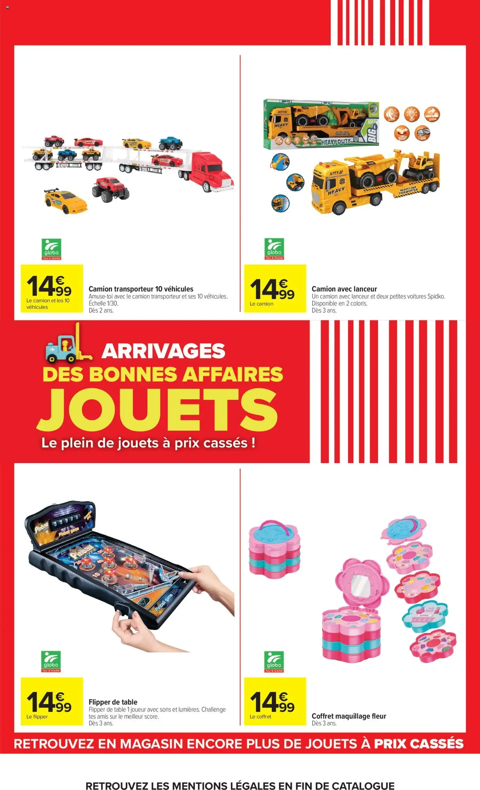 Carrefour Jouets arrivages des bonnes affaires à partir du 22/09/2026 - promo en ligne du 22 septembre au 5 octobre 2026 - Catalogue page 11