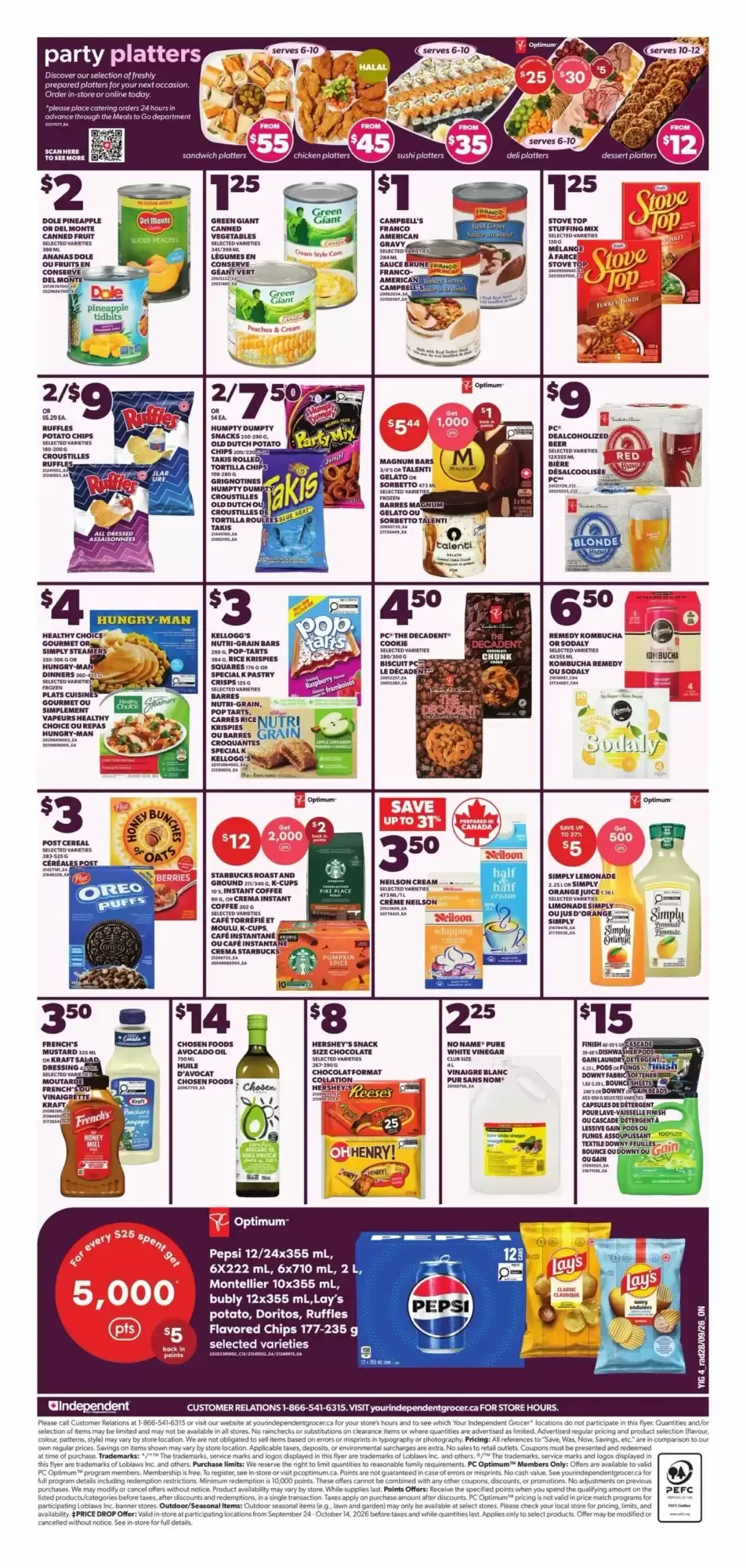 Independent Grocer Flyer from October 1 to October 7 2026 - flyer page 2