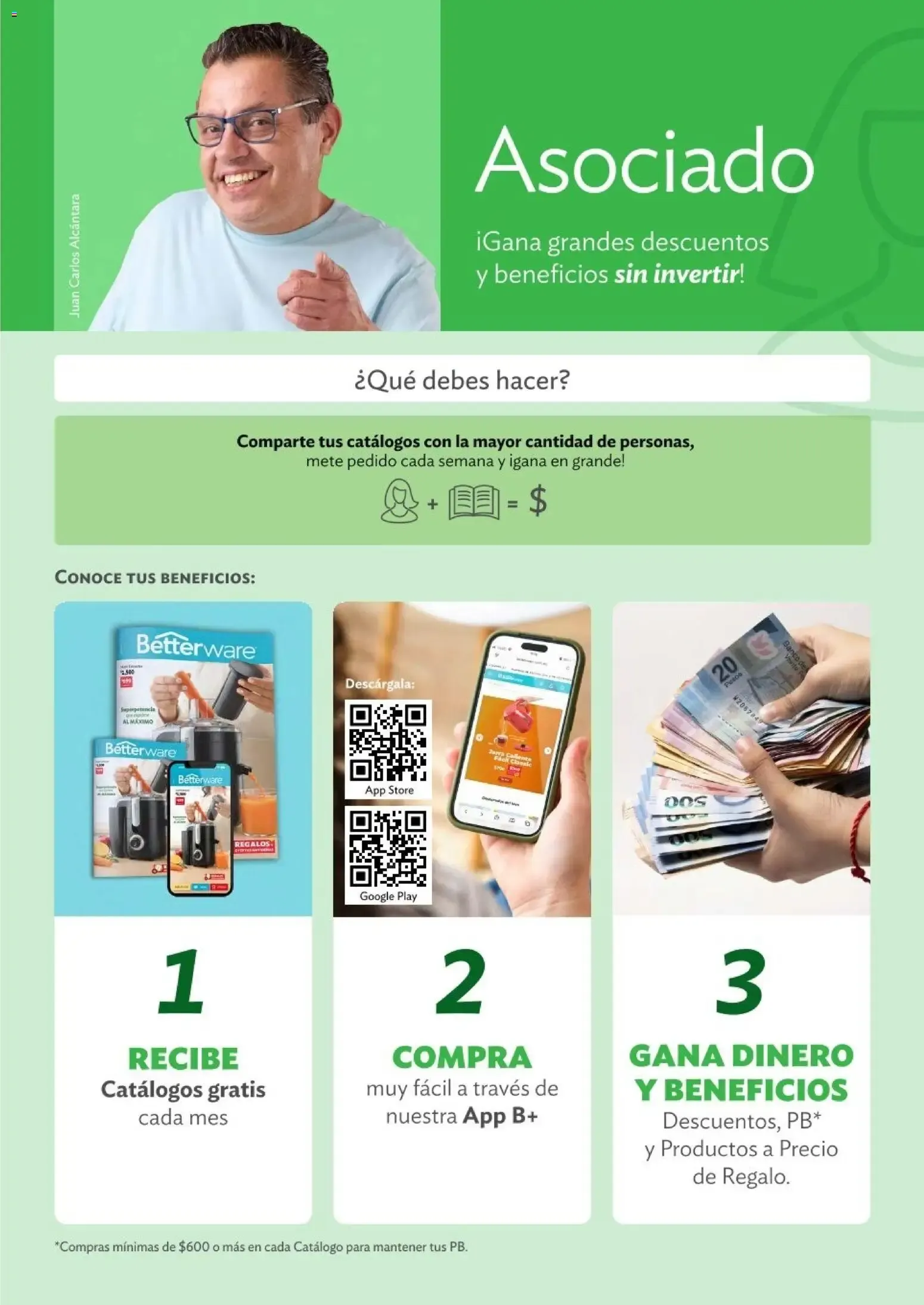 Catálogo de Betterware Programas de Oportunidades para Asociados y Distribuidores 1 de enero al 31 de agosto 2026 - Pagina 3