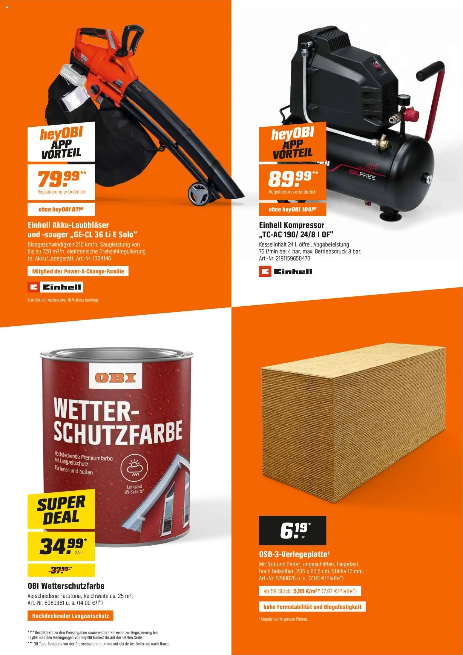 OBI Ausgabe September 2026 von 1. September bis 30. September 2026 - Prospekt seite 5