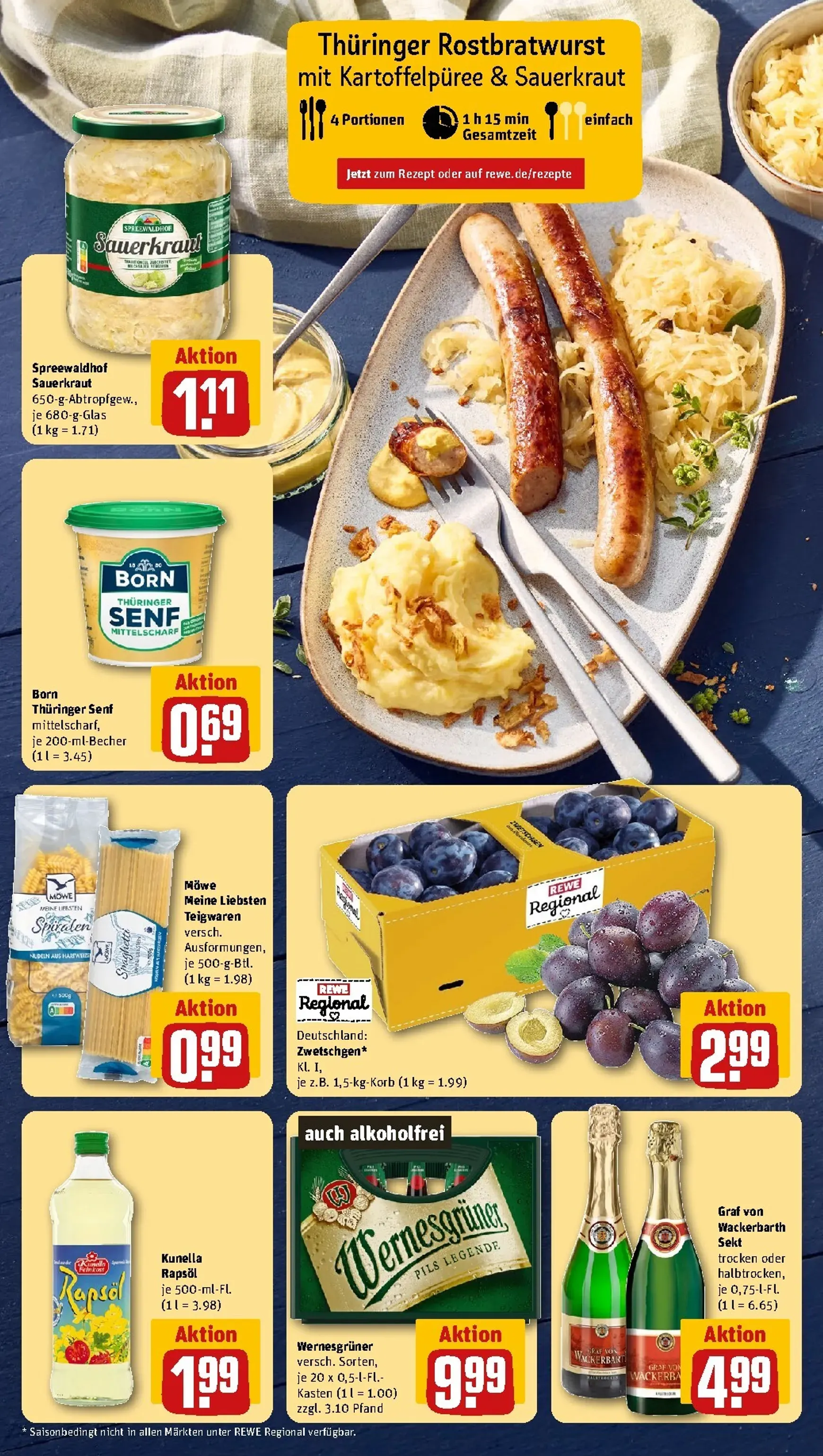 Rewe Prospekt – von Montag 27.07.2026 bis Sonntag 02.08.2026 von 27. Juli bis 2. August 2026 - Prospekt seite 4