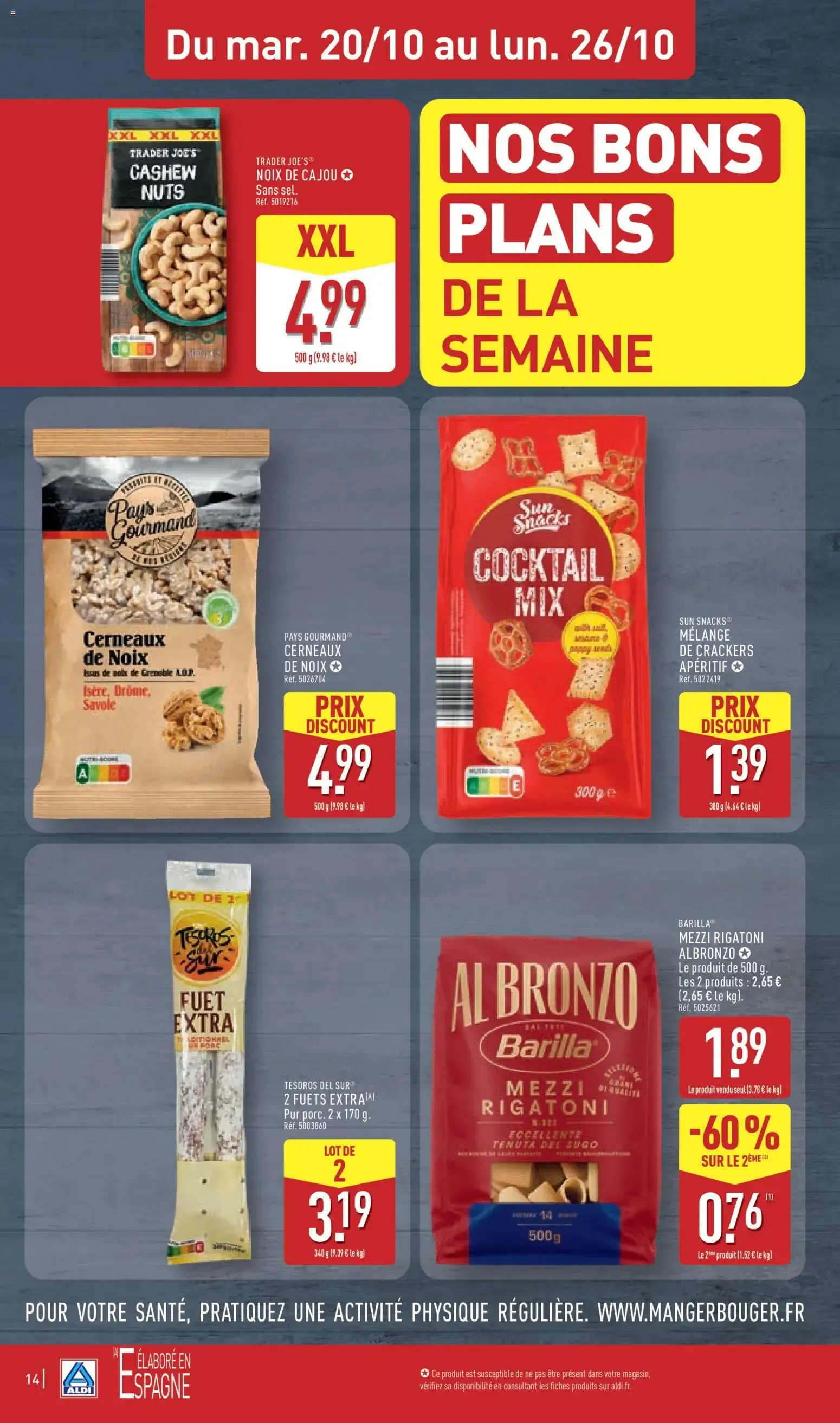 Aldi - Ofertas del 20 al 26 de octubre du 20 octobre au 26 octobre 2026 - Catalogue page 16