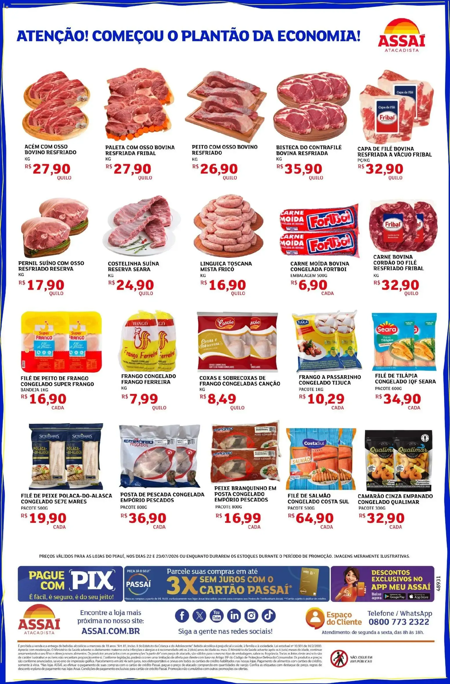 Encarte de Assaí Atacadista ofertas - PI de 22/07/2026 | Promoções Online 22 de julho até 23 de julho 2026 - Pagina 2