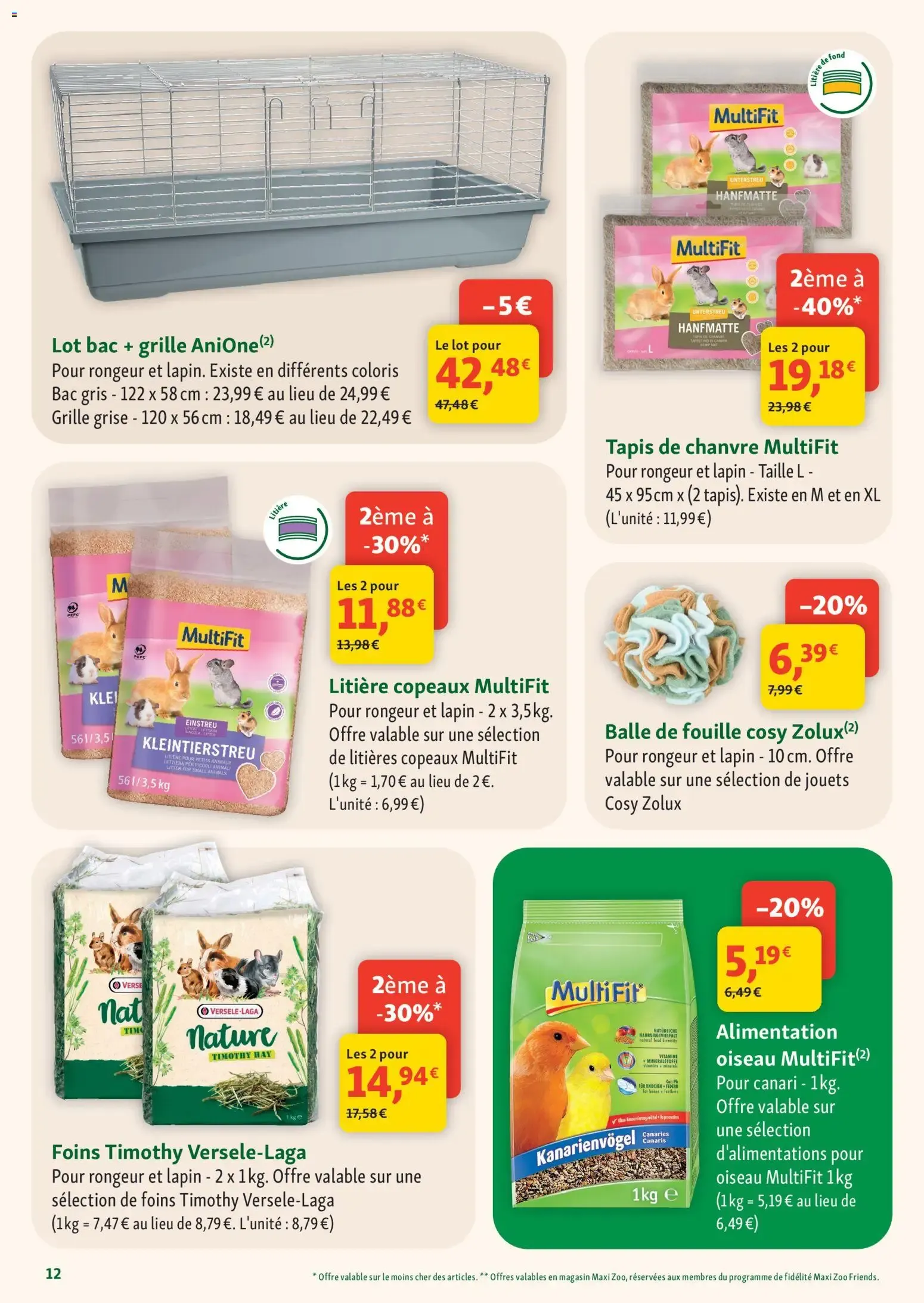 Maxi Zoo du 29 juillet au 5 août 2026 - Catalogue page 12