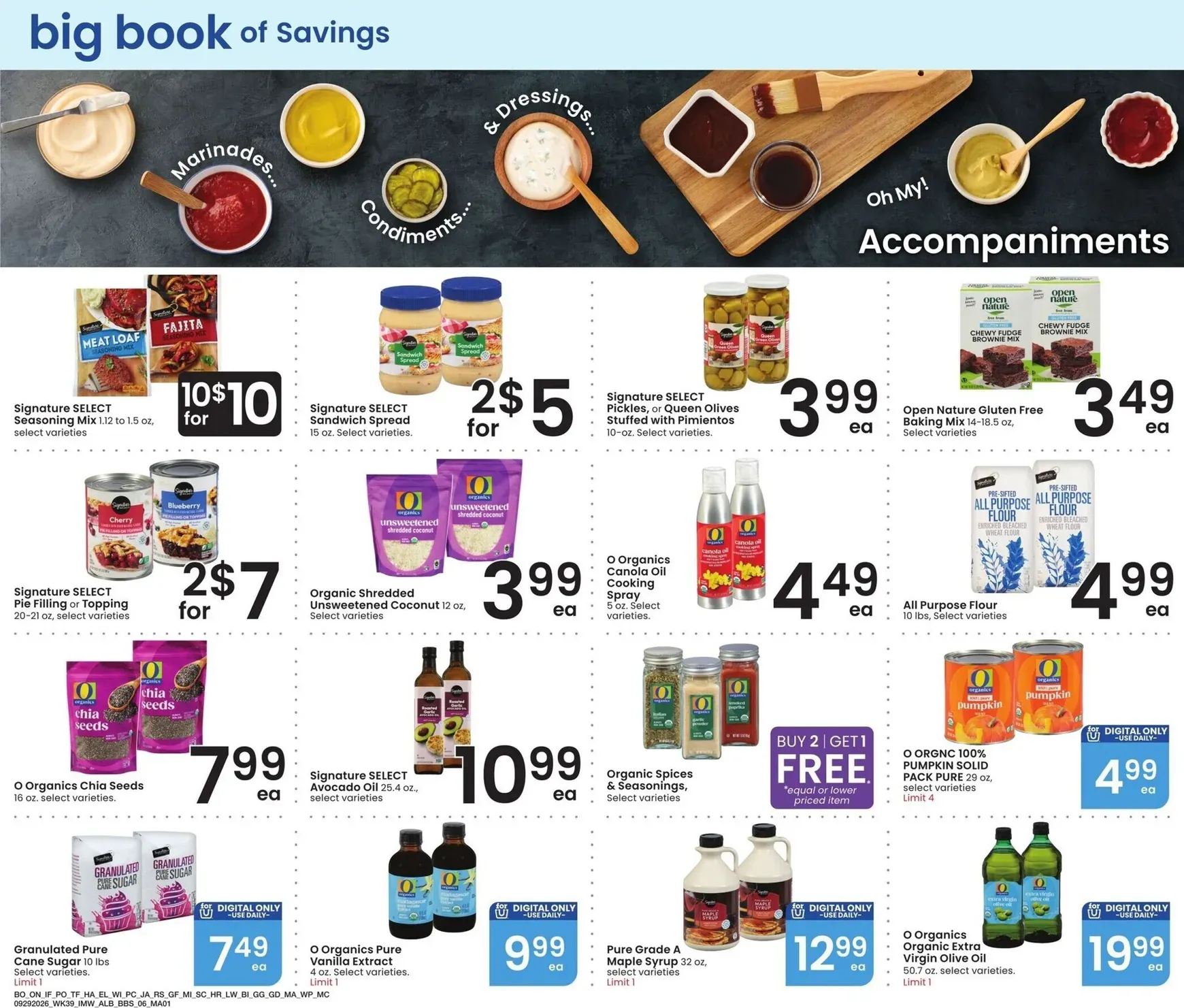 Weekly ad Current Albertsons - Big Book of Savings leaflet valid from Tuesday 09/29/2026 to Monday 10/26/2026 from September 29 to October 26 2026 - Page 6