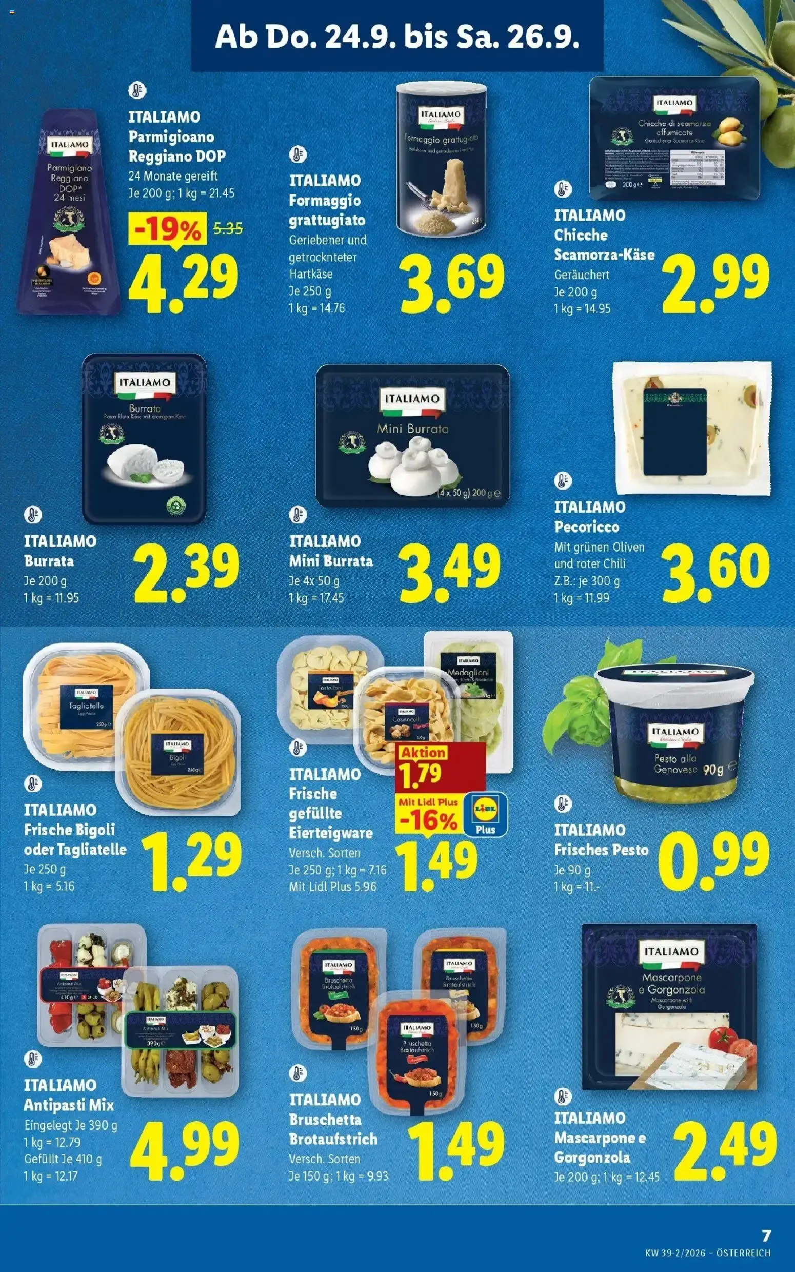 Lidl Flugblatt - Wien ab 24.09.2026 - Angebote ab donnerstag von 24. September bis 26. September 2026 - Flugblätt seite 9