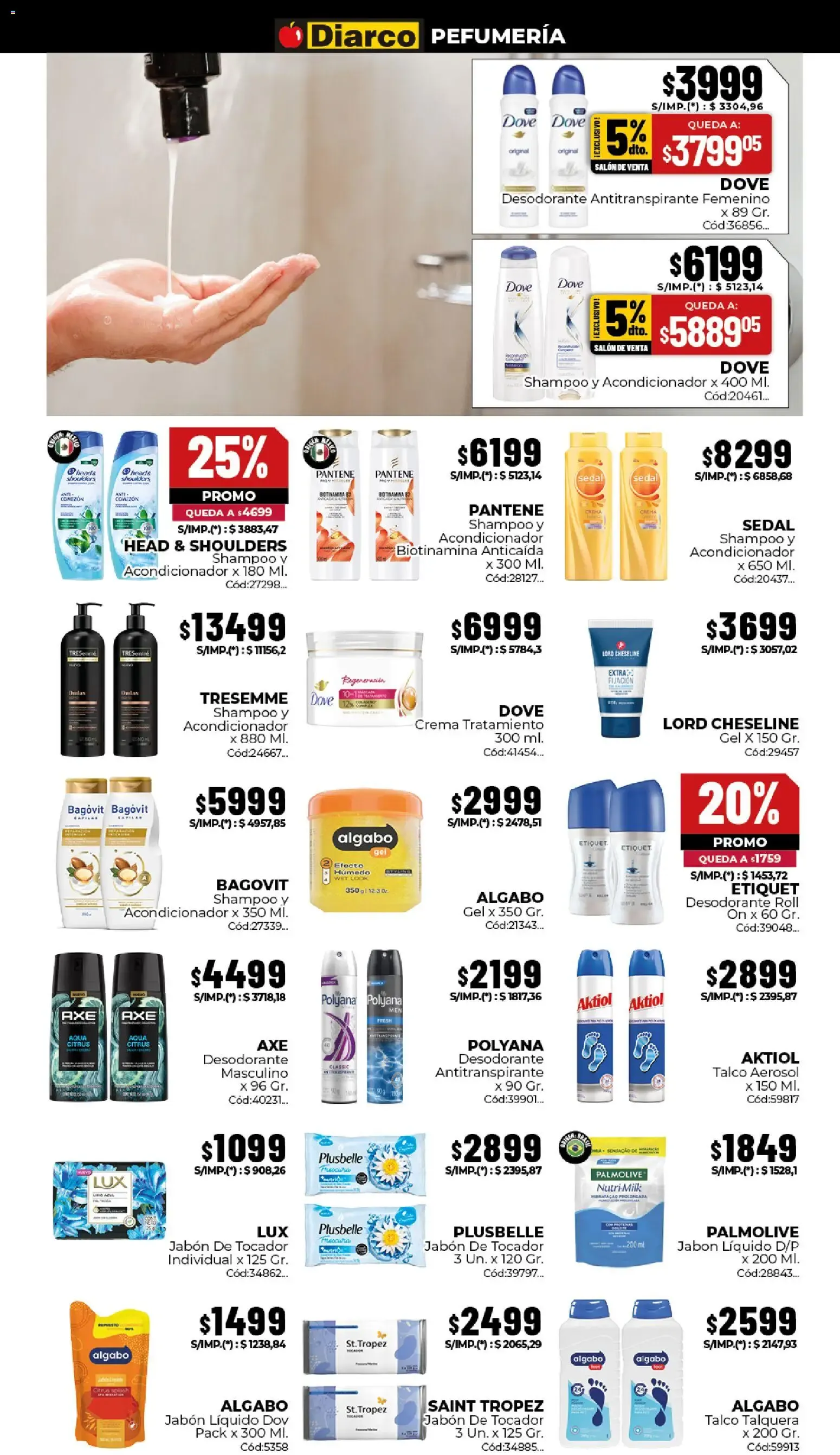 Ofertas de Diarco: ¡TODOS PUEDEN COMPRAR POR UNIDAD O CANTIDAD! 29 de junio al 3 de julio 2026 - Página 13 del catálogo