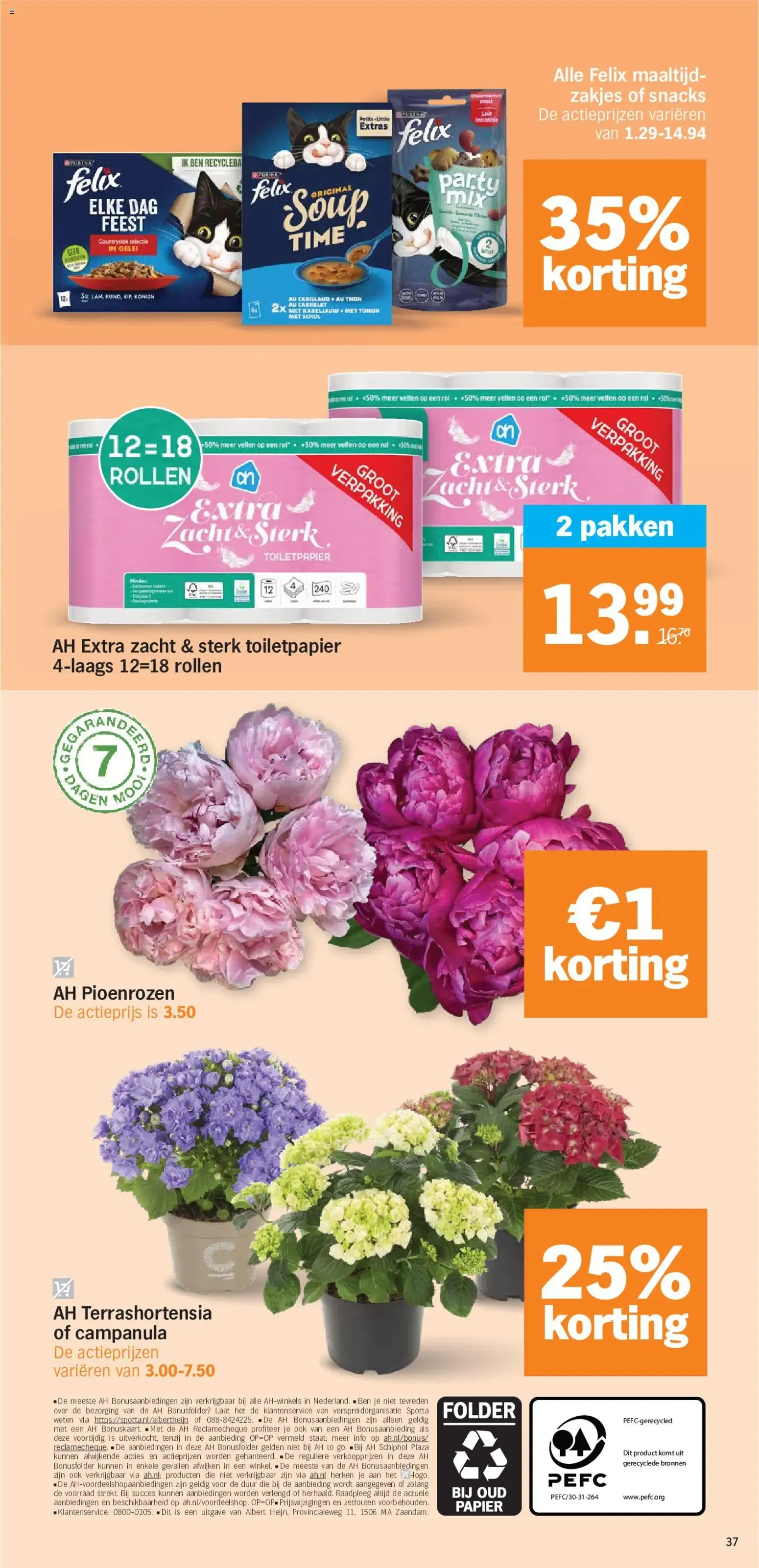 Albert Heijn Bonus: 2+3 gratis Unox Soep van 22 juni tot 28 juni 2026 - Folder pagina 35