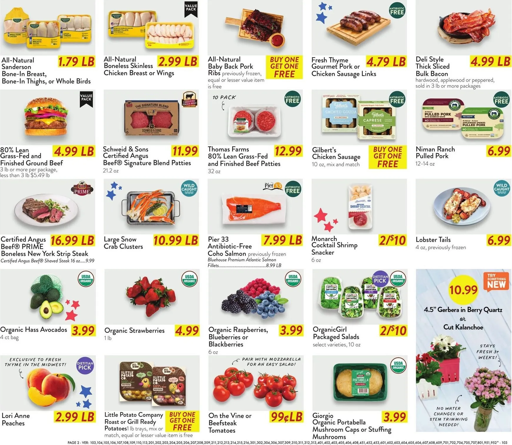 Weekly ad Limited Thyme Sale: Prime Boneless Ribeye Steak from July 2 to July 5 2026 - Page 4