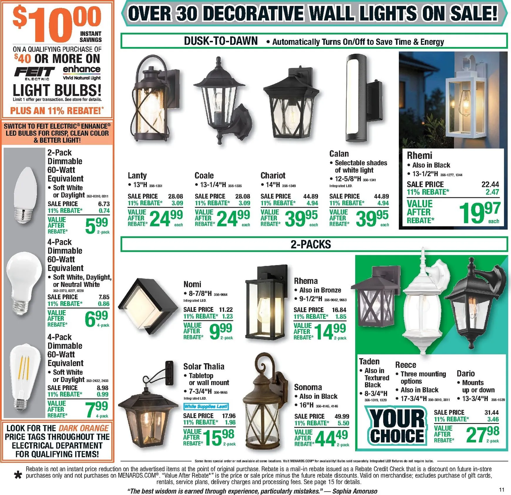 Weekly ad Current Menards leaflet valid from Thursday 10/15/2026 to Sunday 10/25/2026 from October 15 to October 25 2026 - Page 13