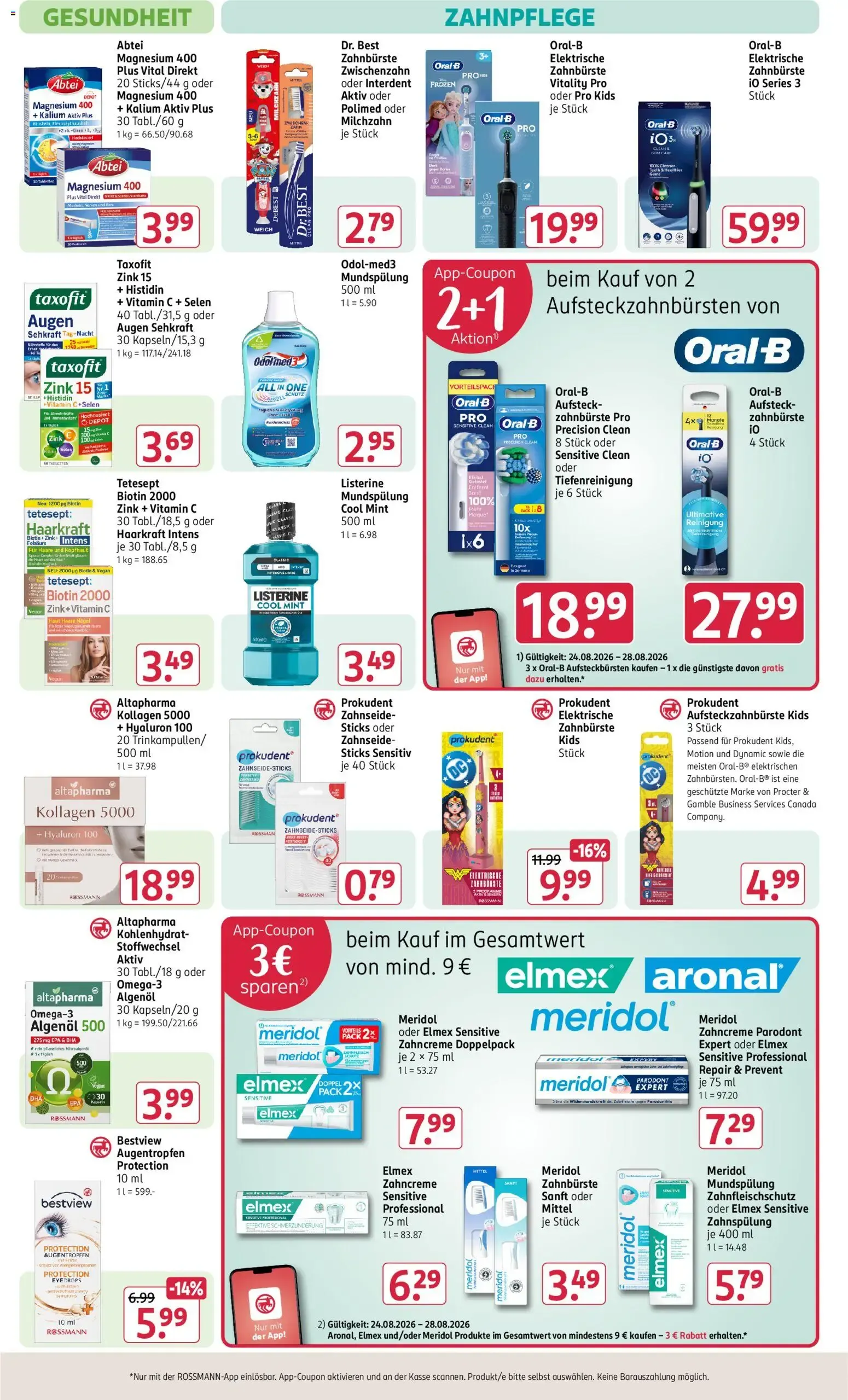 Rossmann Mein Drogeriemarkt von 24. August bis 28. August 2026 - Prospekt seite 11