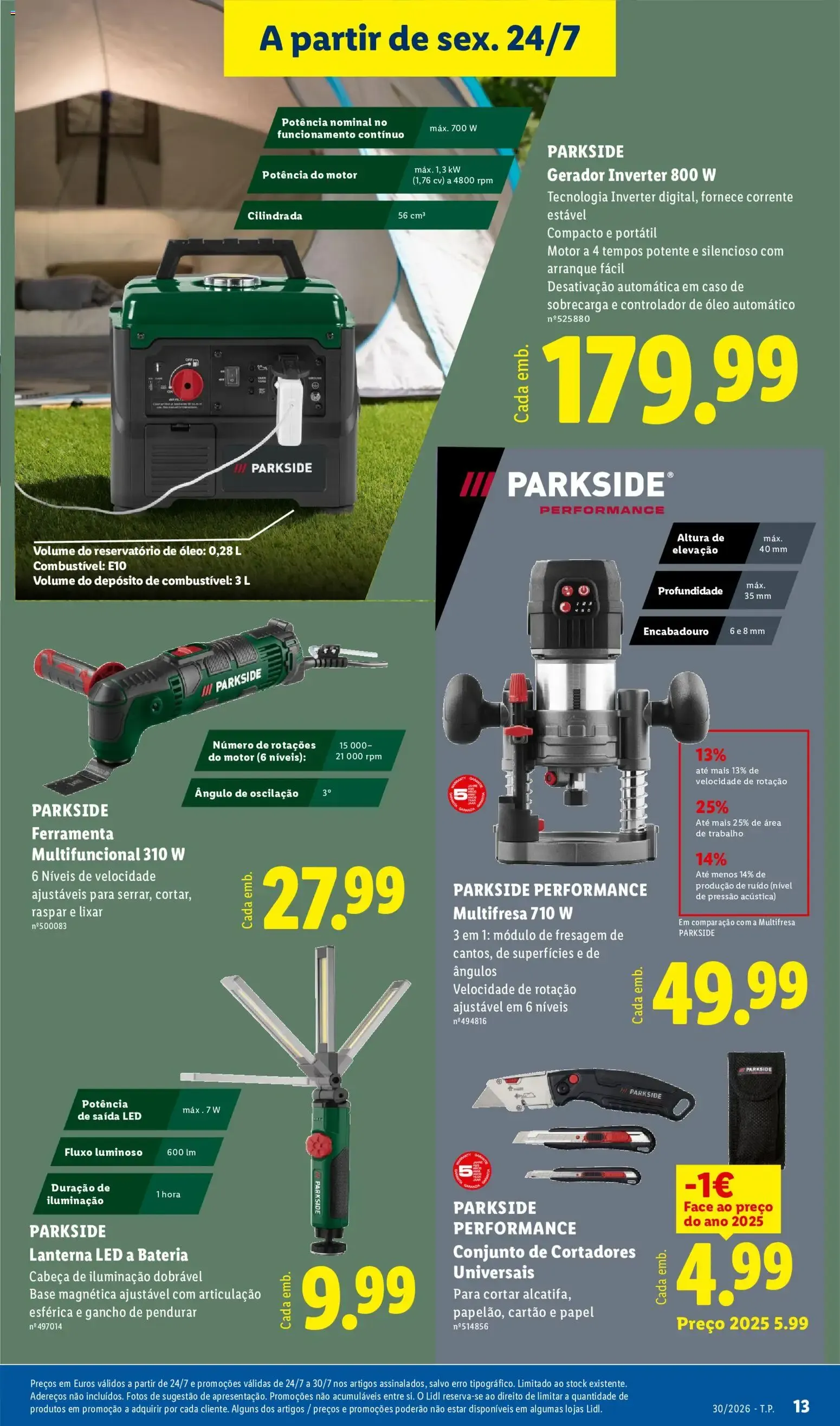 Folheto Lidl Novidades » de 20/07/2026 - 26/07/2026 de 20 de julho até 2 de agosto 2026 - Pagina 13