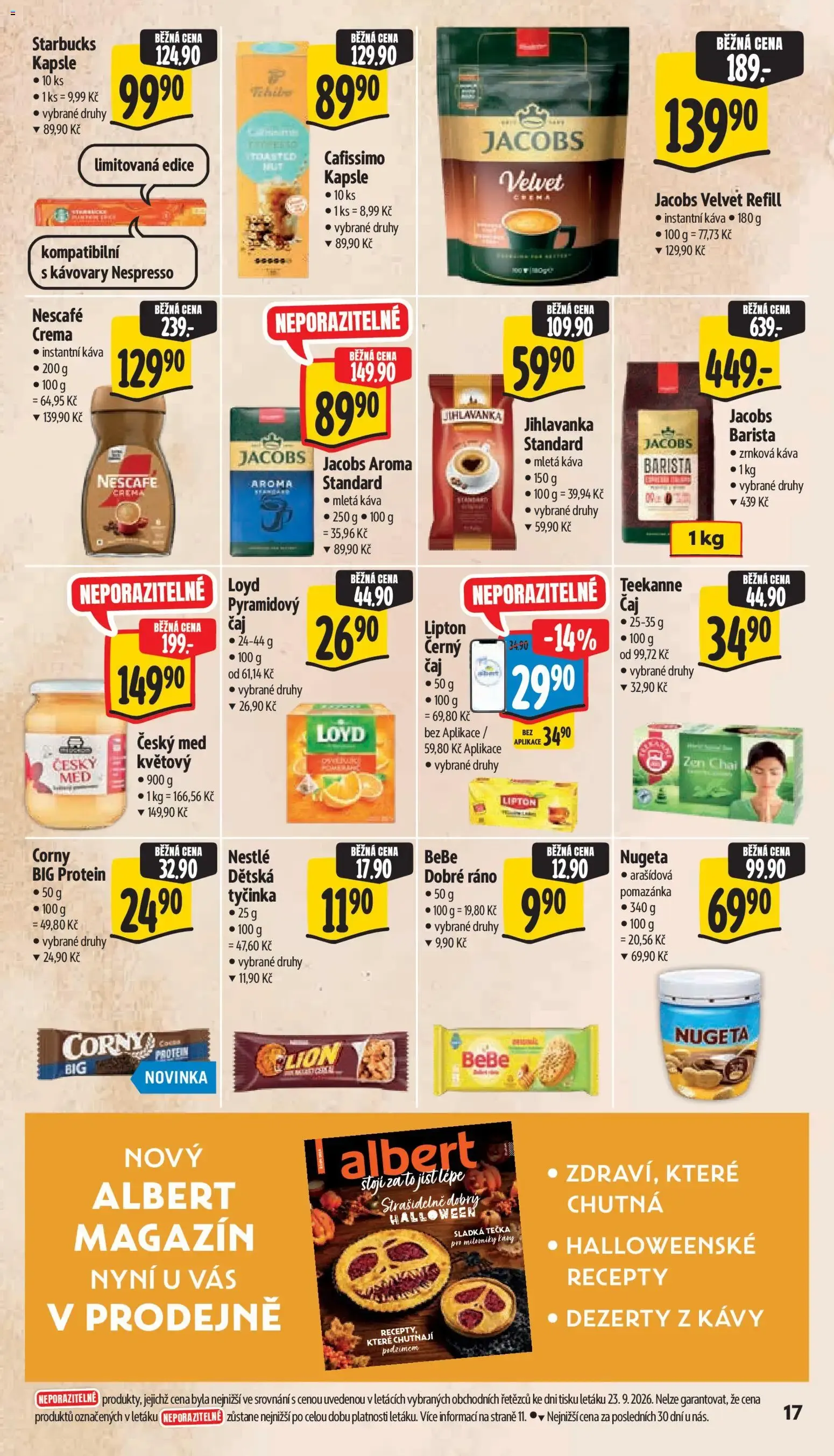 Albert leták - Hypermarket od 30.09.2026 - Akční leták - 30. září 6. října 2026 - Page 25
