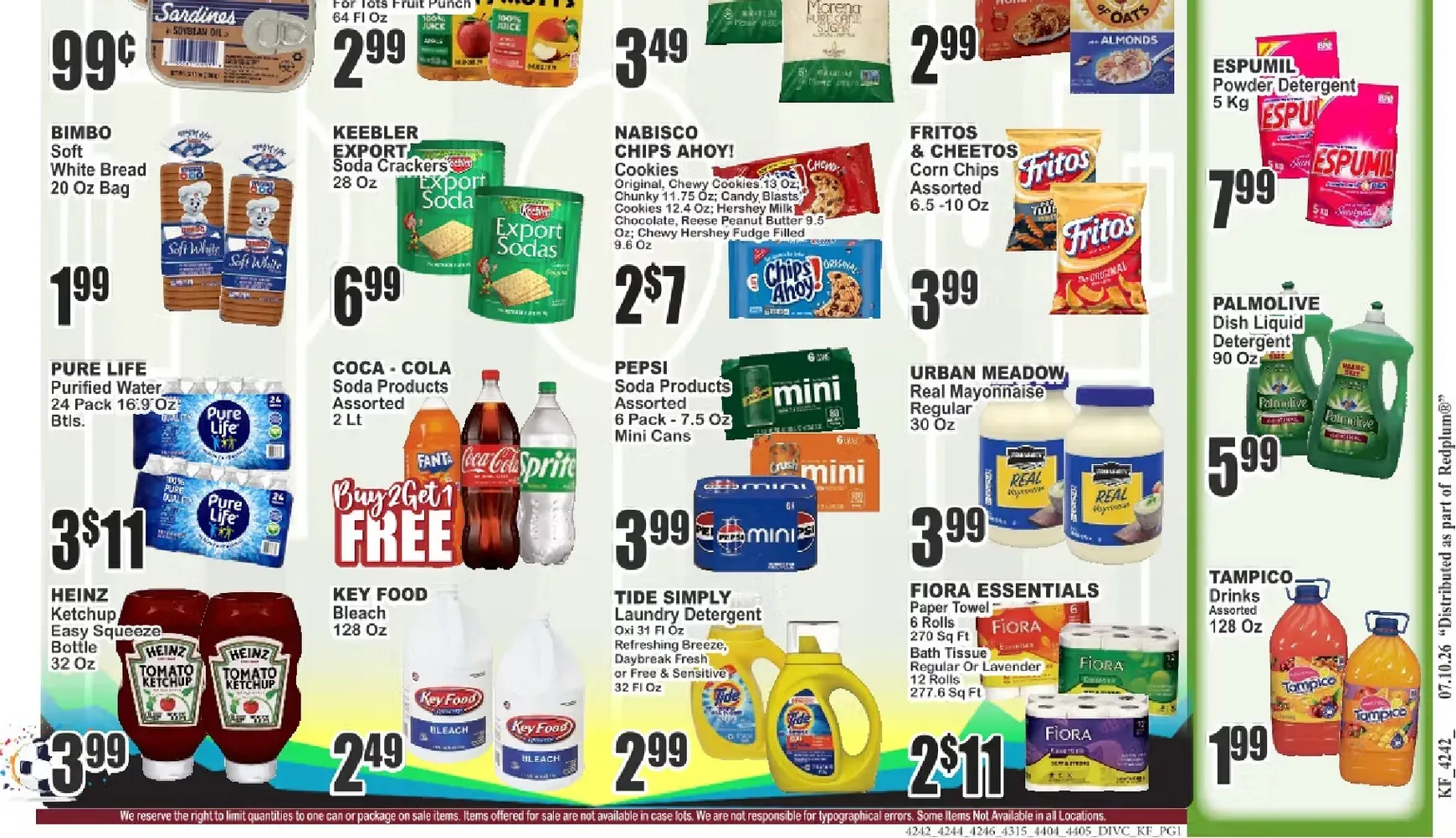 Weekly ad Current Key Food leaflet valid from Friday 07/10/2026 to Thursday 07/16/2026 from July 10 to July 16 2026 - Page 2
