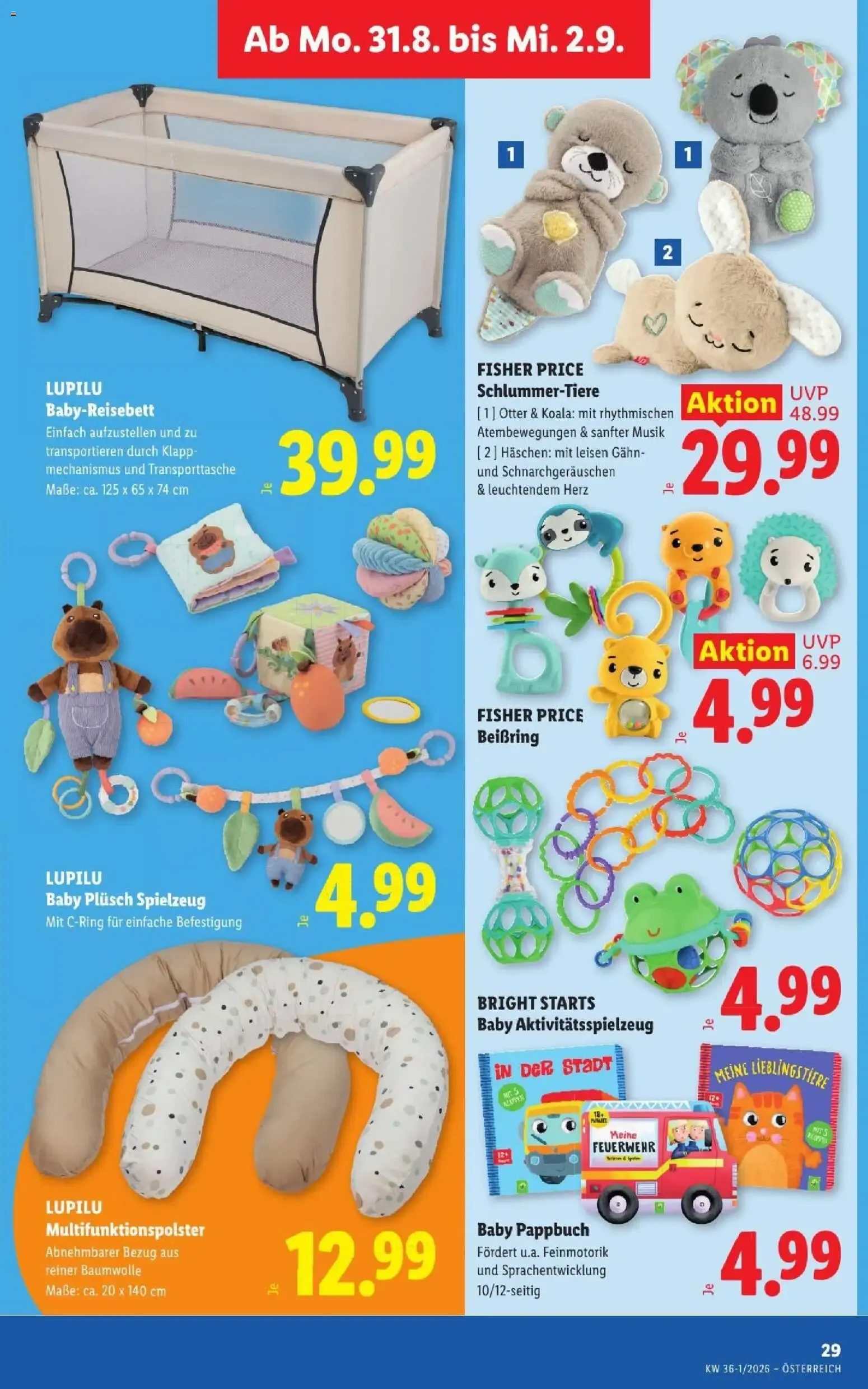 Lidl - Flugblatt ab 27.08.2026 - Angebote ab donnerstag von 27. August bis 29. August 2026 - Flugblätt seite 36